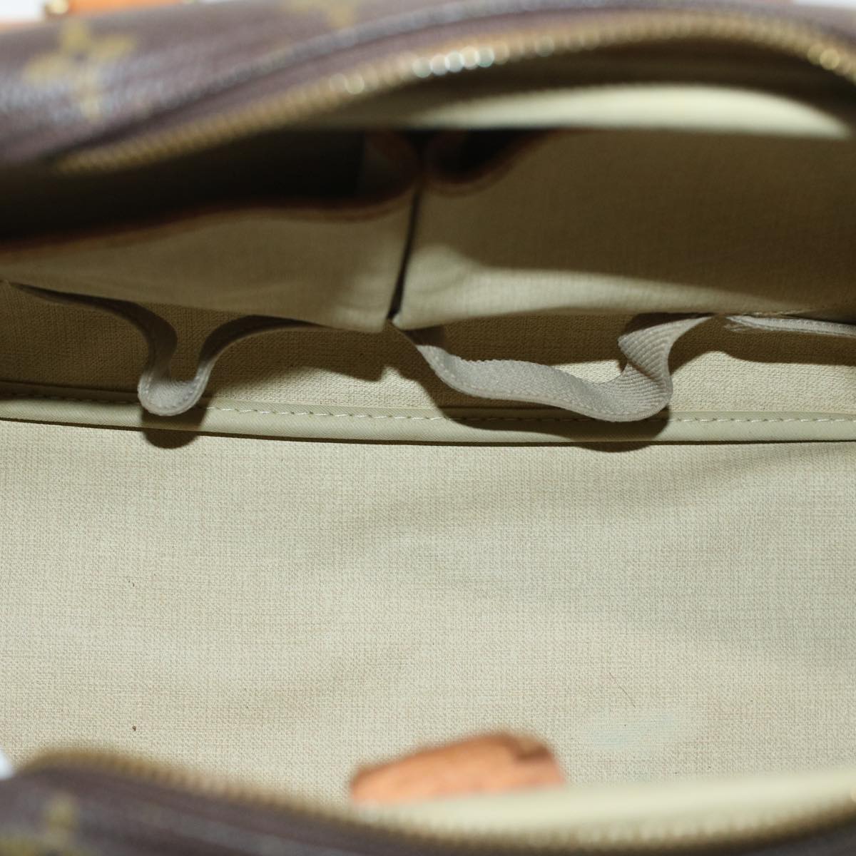 LOUIS VUITTON Monogram Deauville Hand Bag M47270 LV 45210