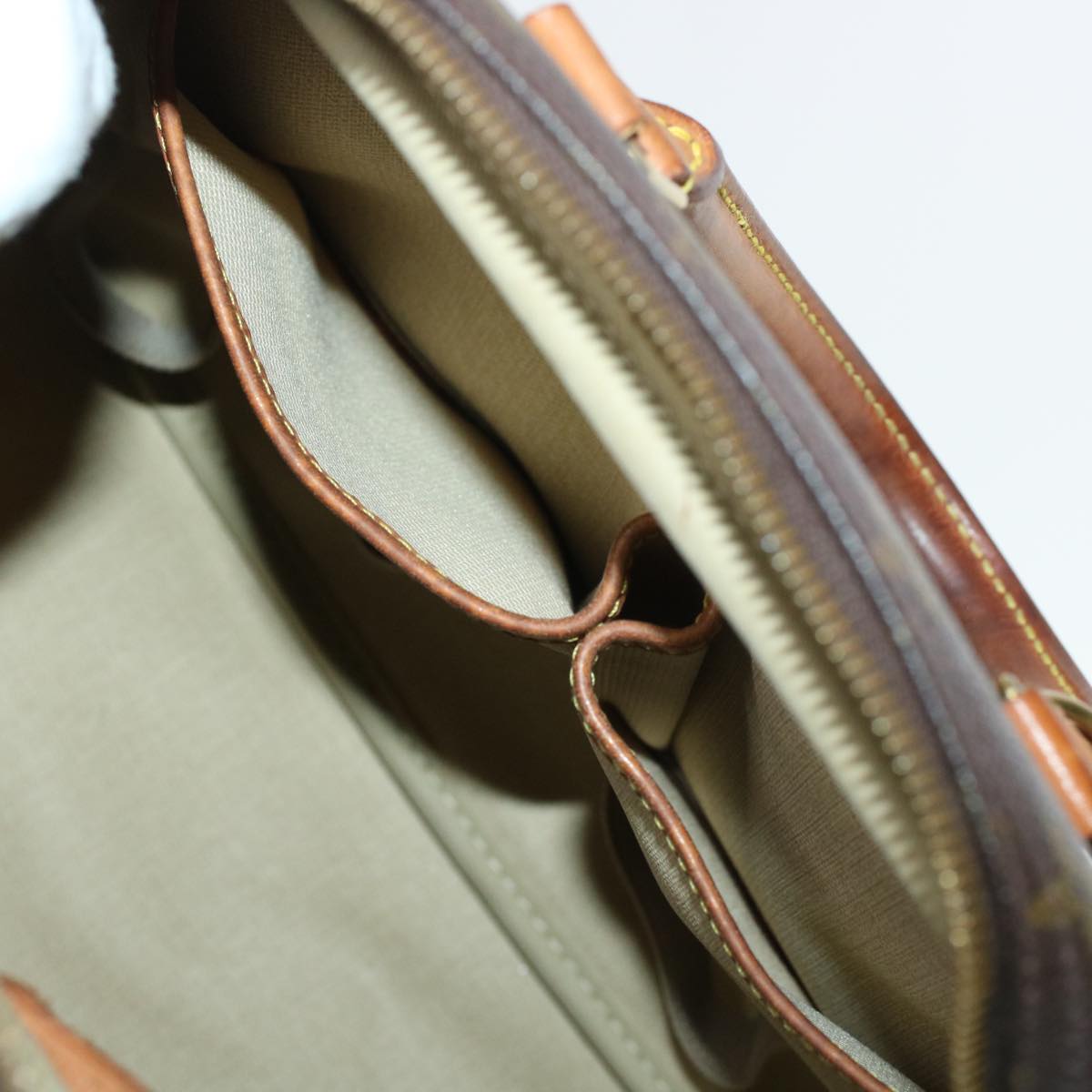 LOUIS VUITTON Monogram Deauville Hand Bag M47270 LV 45210