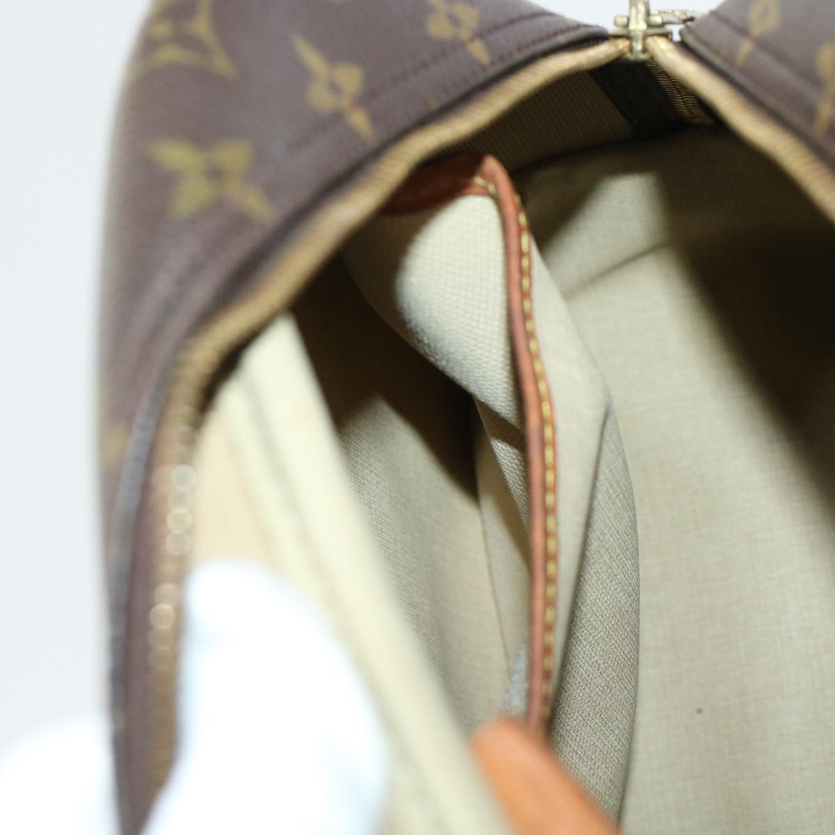 LOUIS VUITTON Monogram Deauville Hand Bag M47270 LV 45210