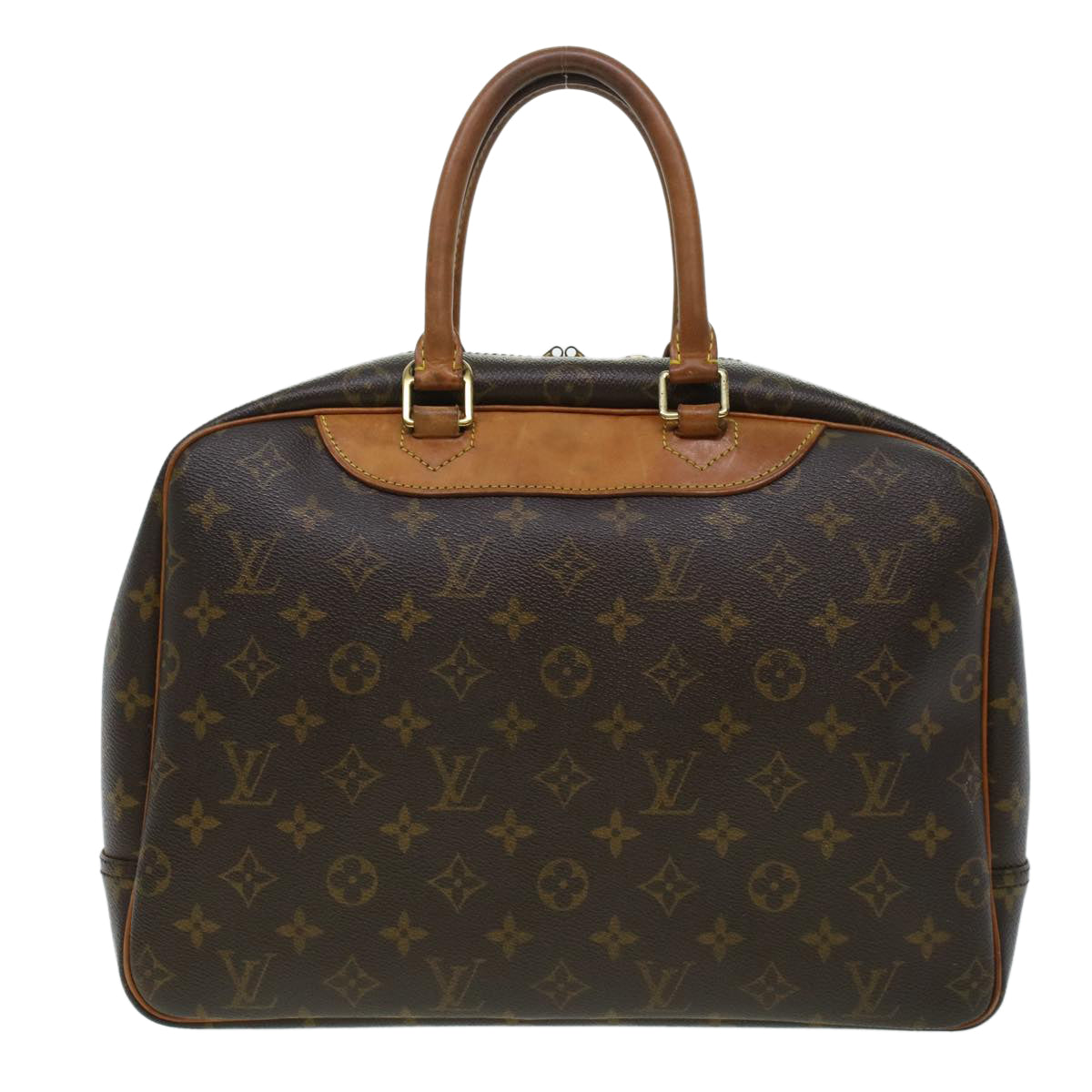 LOUIS VUITTON Monogram Deauville Hand Bag M47270 LV 45210