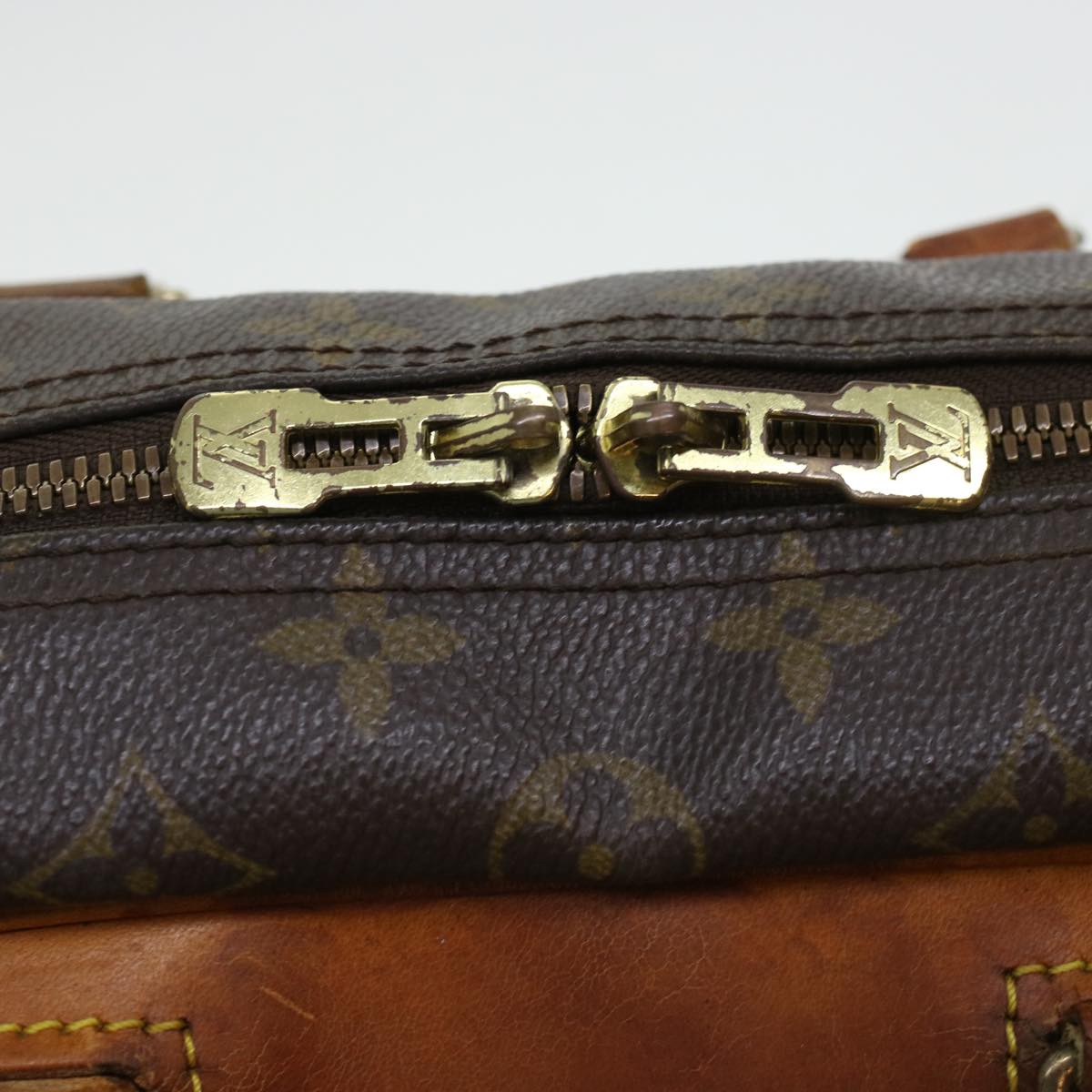 LOUIS VUITTON Monogram Deauville Hand Bag M47270 LV 45211