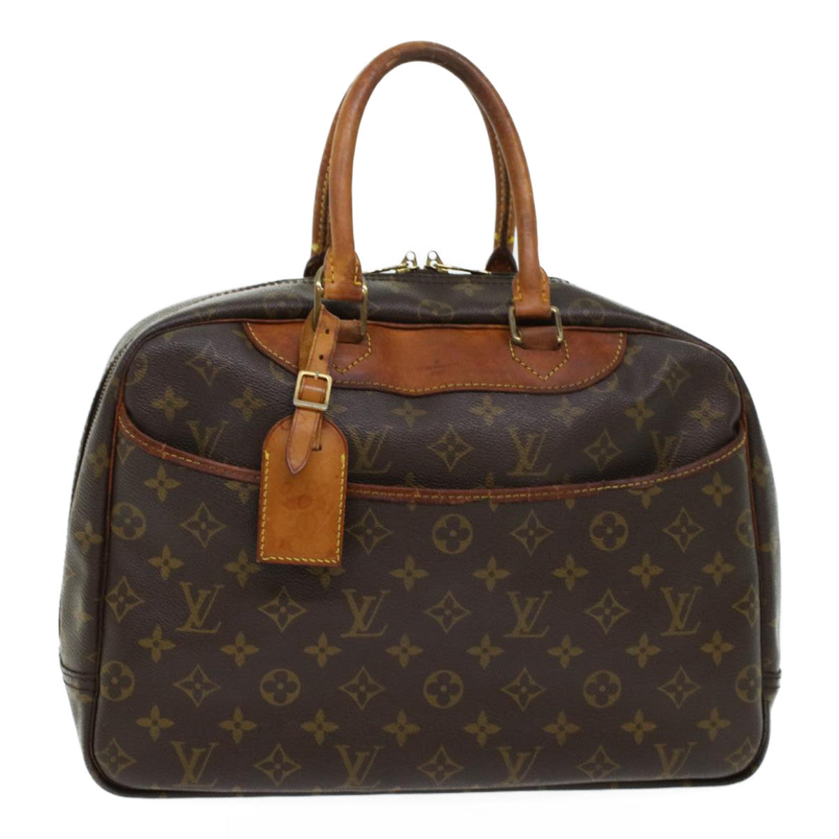 LOUIS VUITTON Monogram Deauville Hand Bag M47270 LV 45211