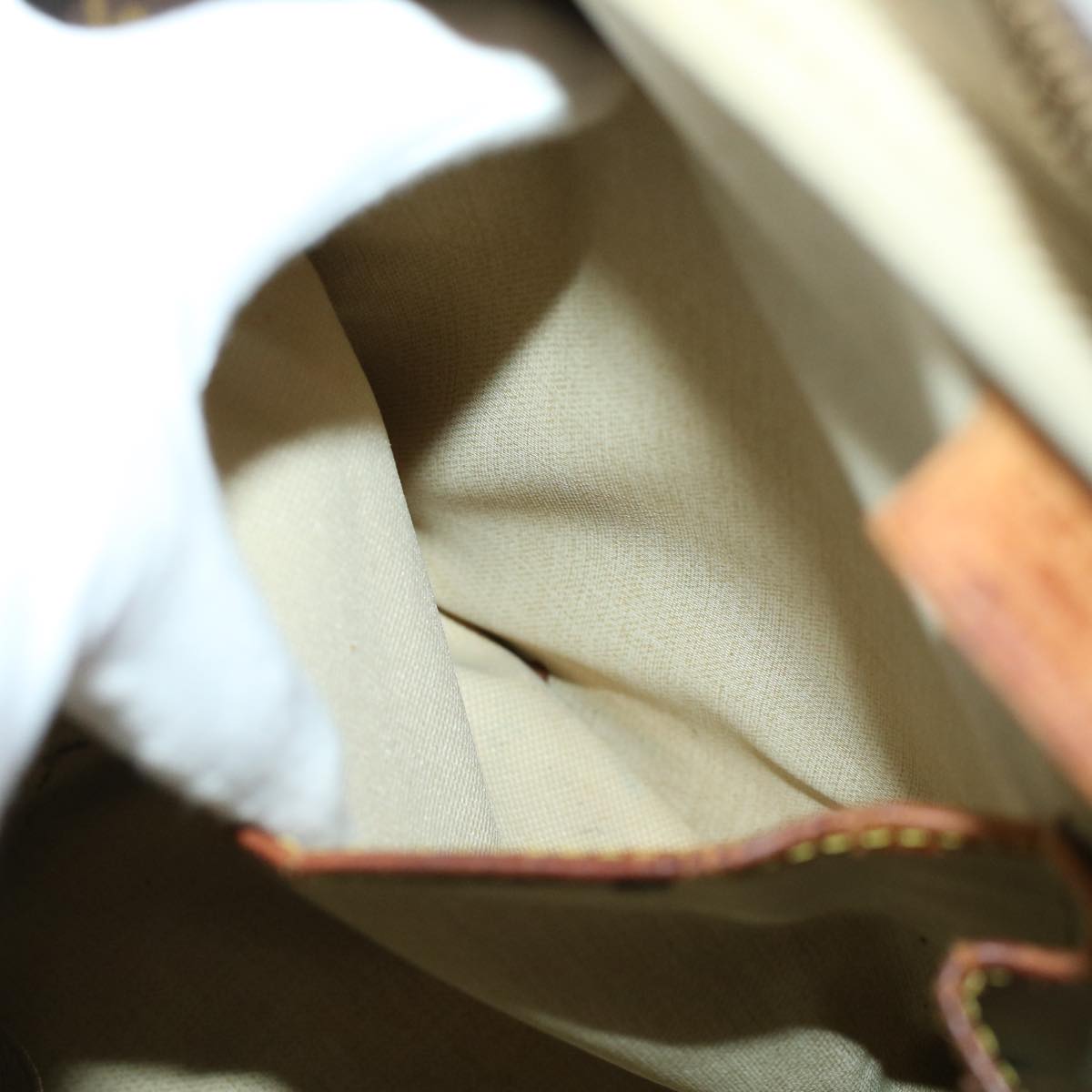 LOUIS VUITTON Monogram Deauville Hand Bag M47270 LV 45211