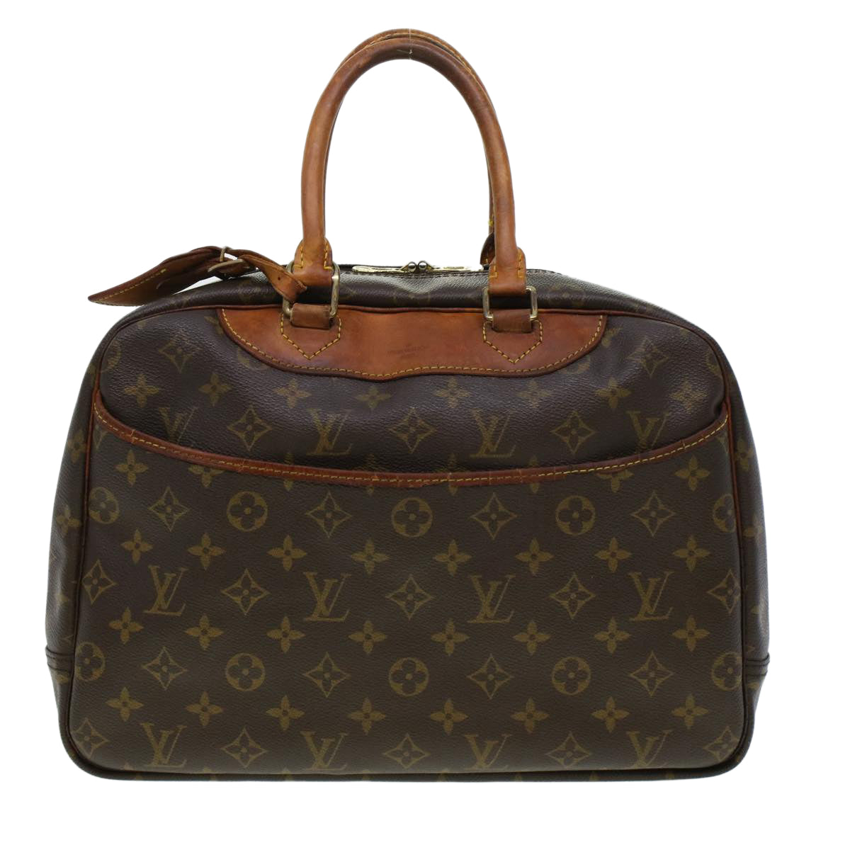 LOUIS VUITTON Monogram Deauville Hand Bag M47270 LV 45211