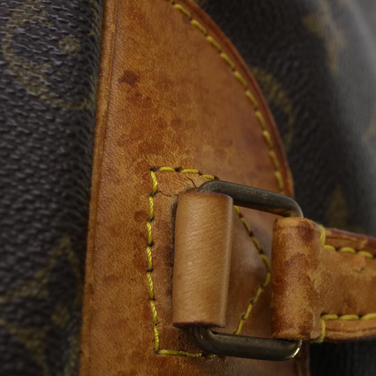 LOUIS VUITTON Monogram Deauville Hand Bag M47270 LV 45212