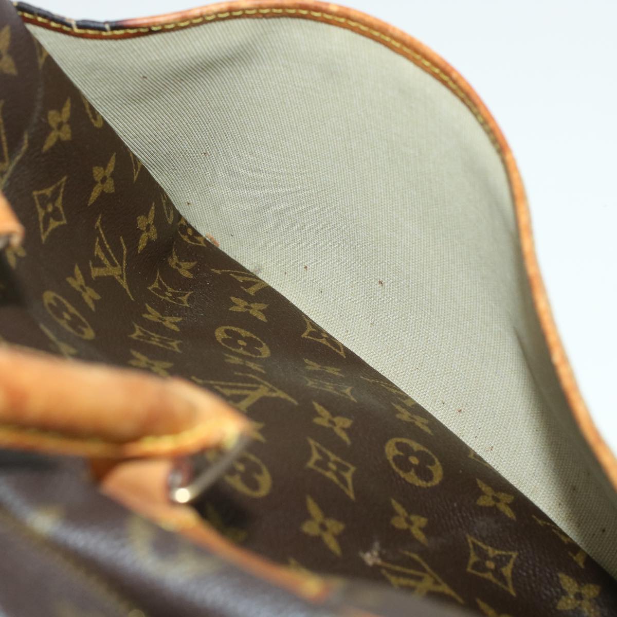 LOUIS VUITTON Monogram Deauville Hand Bag M47270 LV 45212