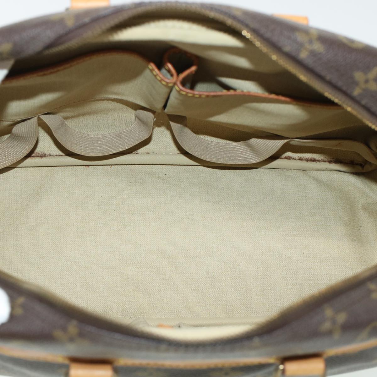 LOUIS VUITTON Monogram Deauville Hand Bag M47270 LV 45212