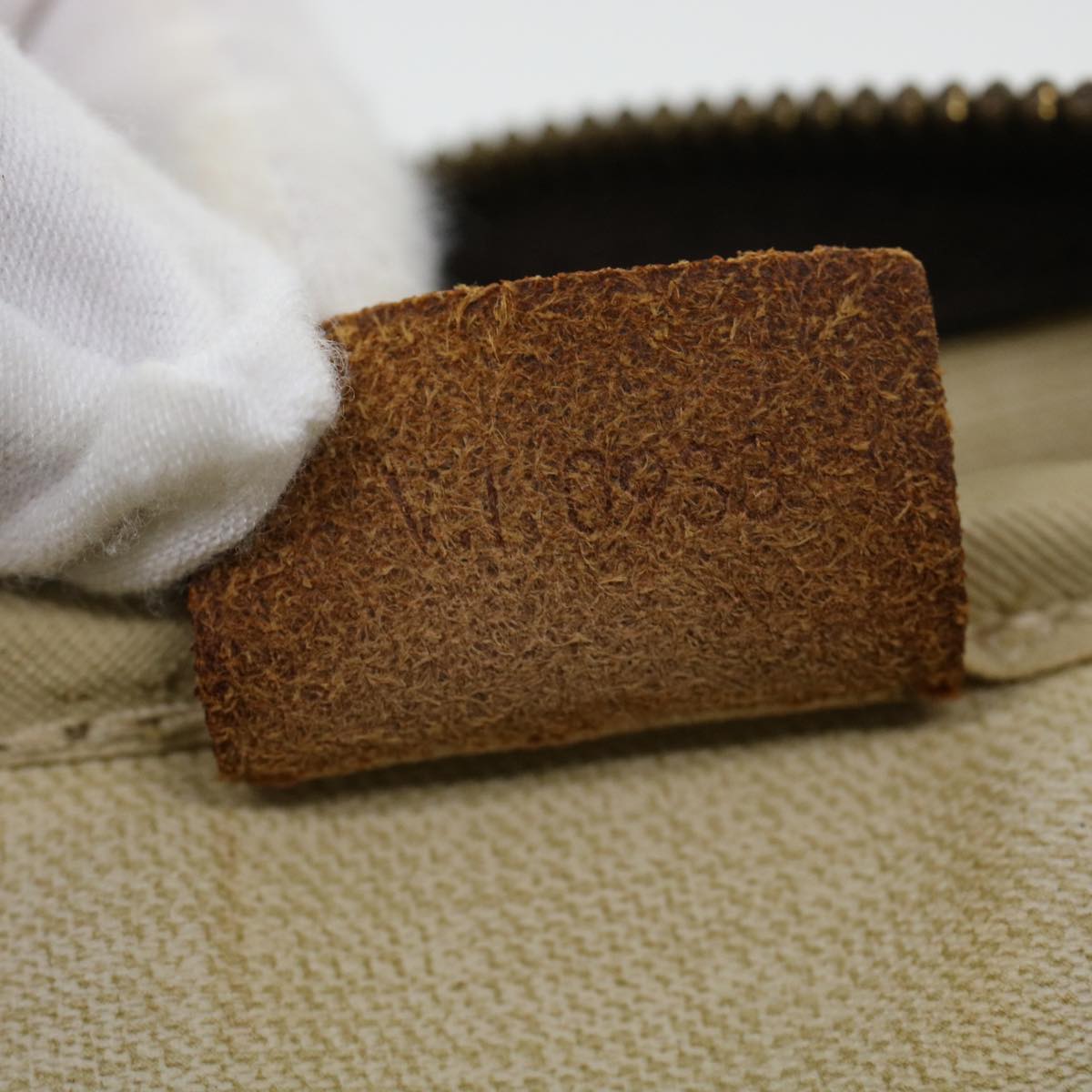 LOUIS VUITTON Monogram Deauville Hand Bag M47270 LV 45212