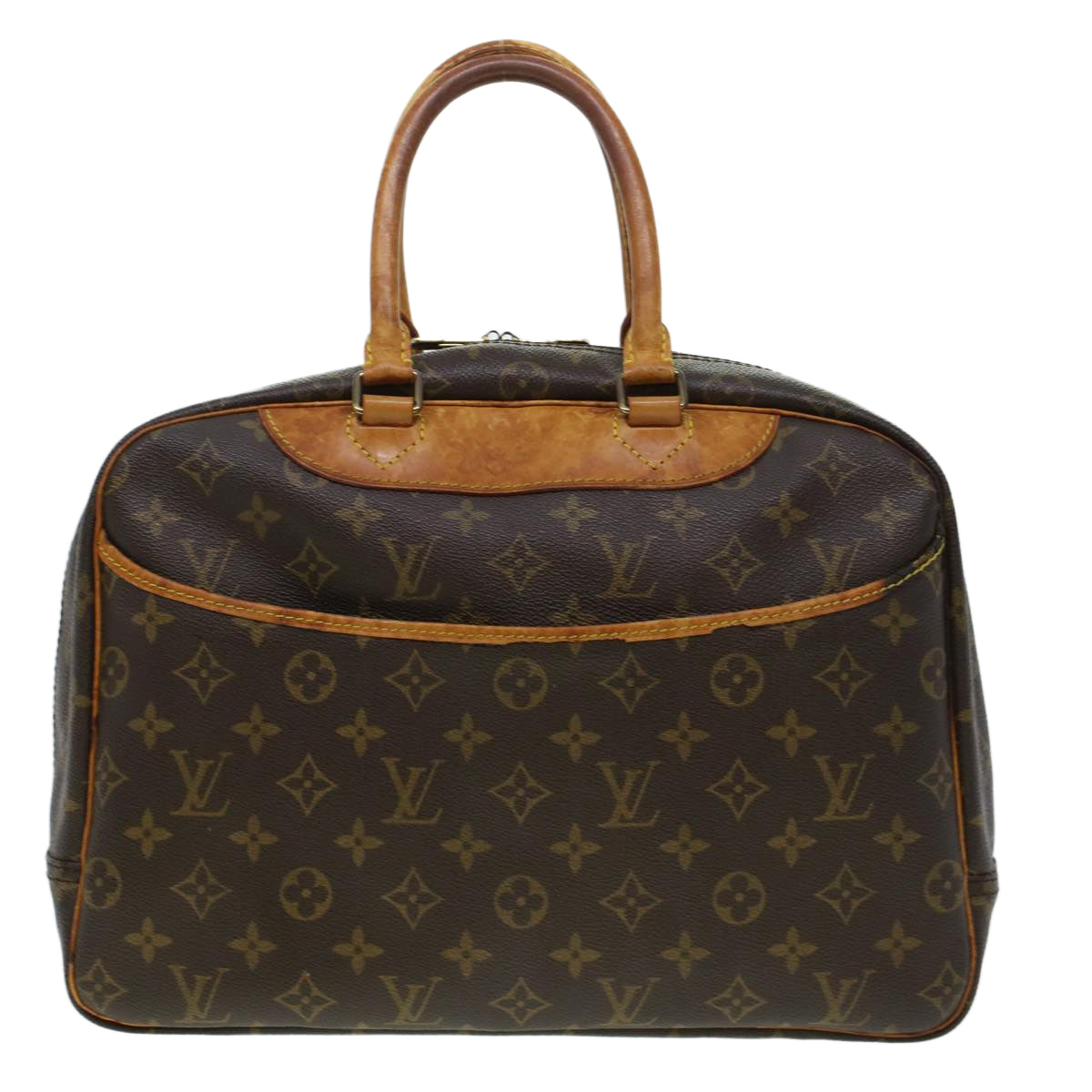 LOUIS VUITTON Monogram Deauville Hand Bag M47270 LV 45212