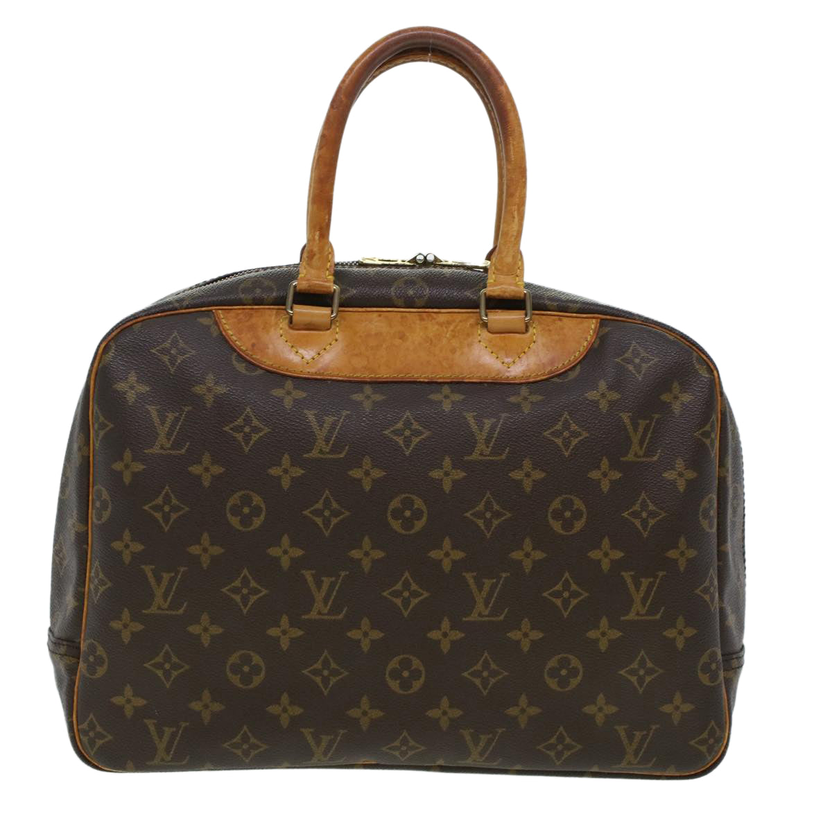 LOUIS VUITTON Monogram Deauville Hand Bag M47270 LV 45212