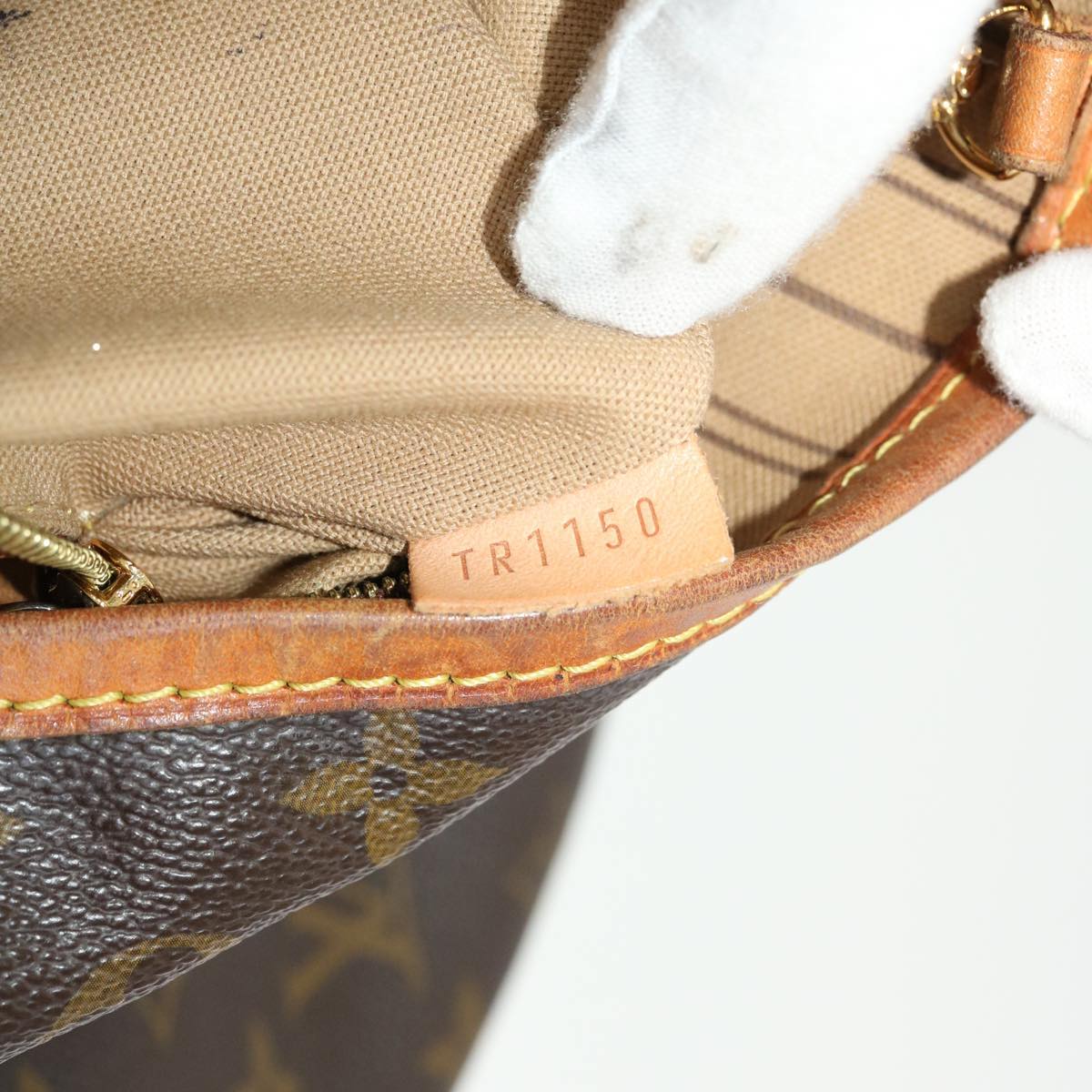 LOUIS VUITTON Monogram Delightful MM Shoulder Bag M50156 LV 45214