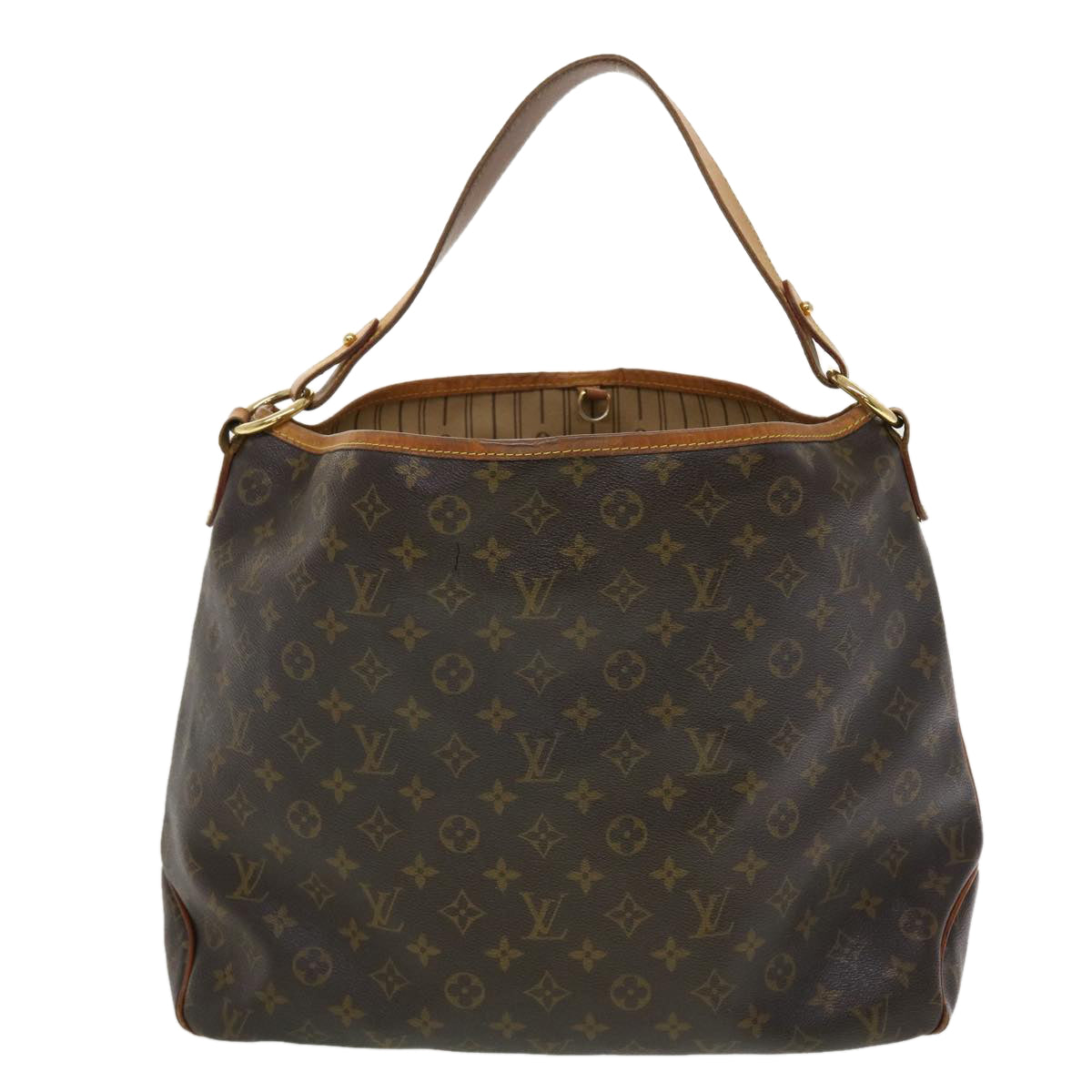 LOUIS VUITTON Monogram Delightful MM Shoulder Bag M50156 LV 45214