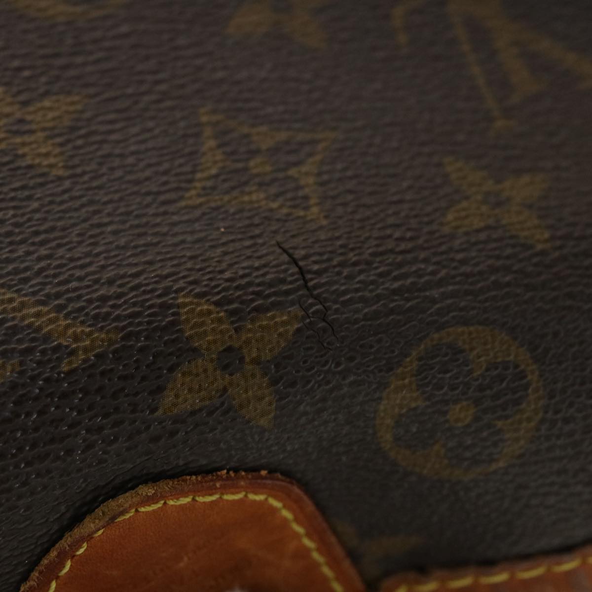 LOUIS VUITTON Monogram Delightful MM Shoulder Bag M50156 LV 45214