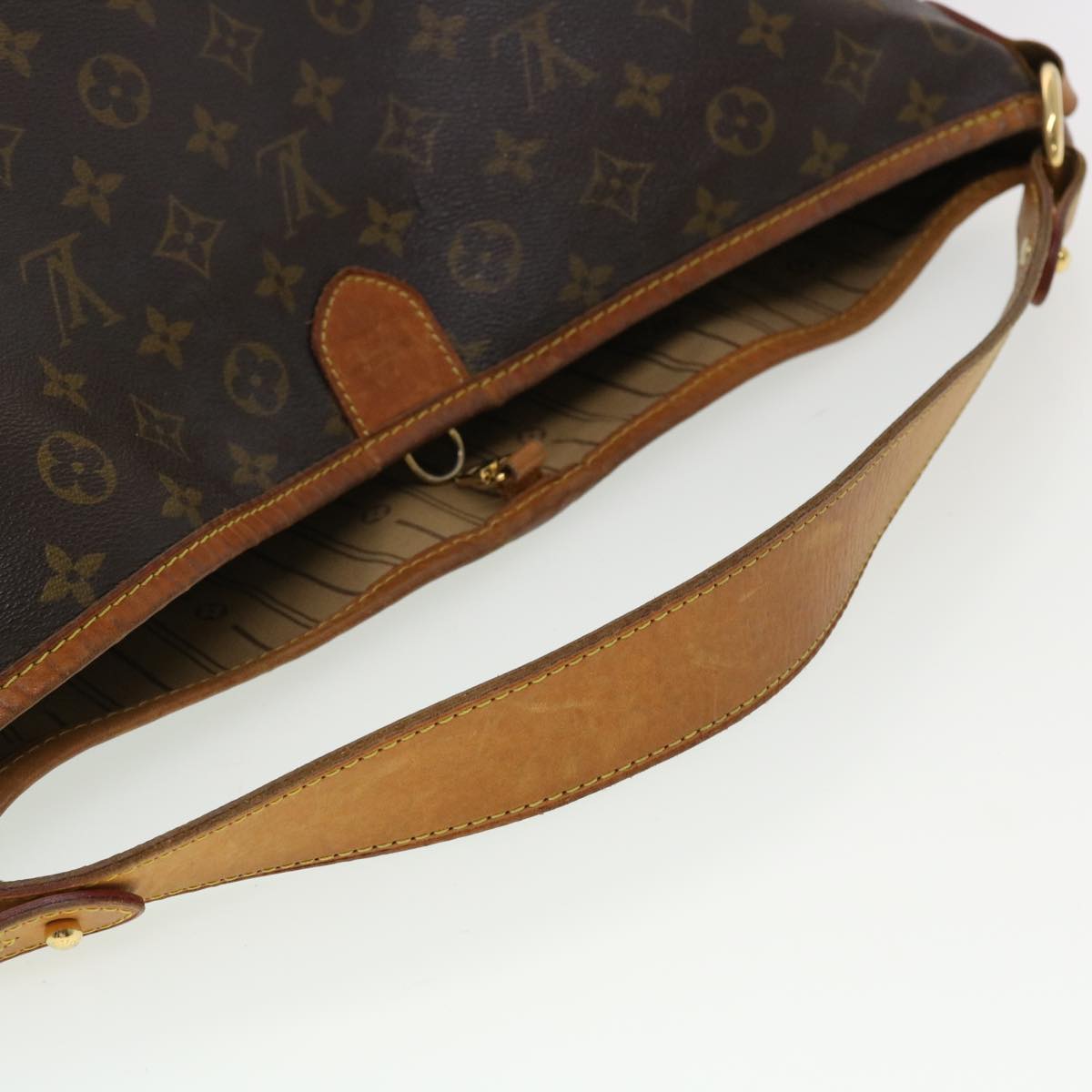 LOUIS VUITTON Monogram Delightful MM Shoulder Bag M50156 LV 45214