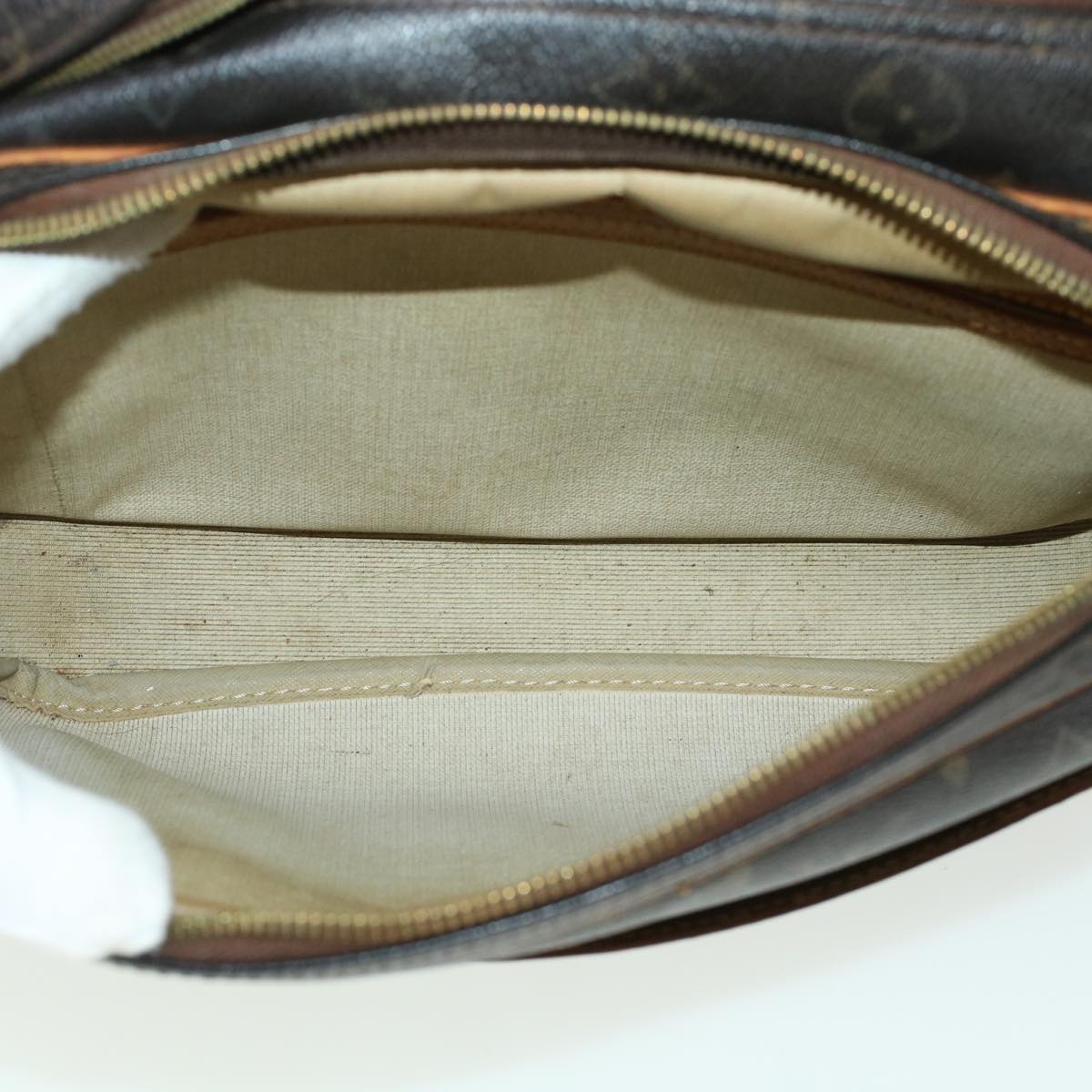 LOUIS VUITTON Monogram Reporter PM Shoulder Bag M45254 LV 45218
