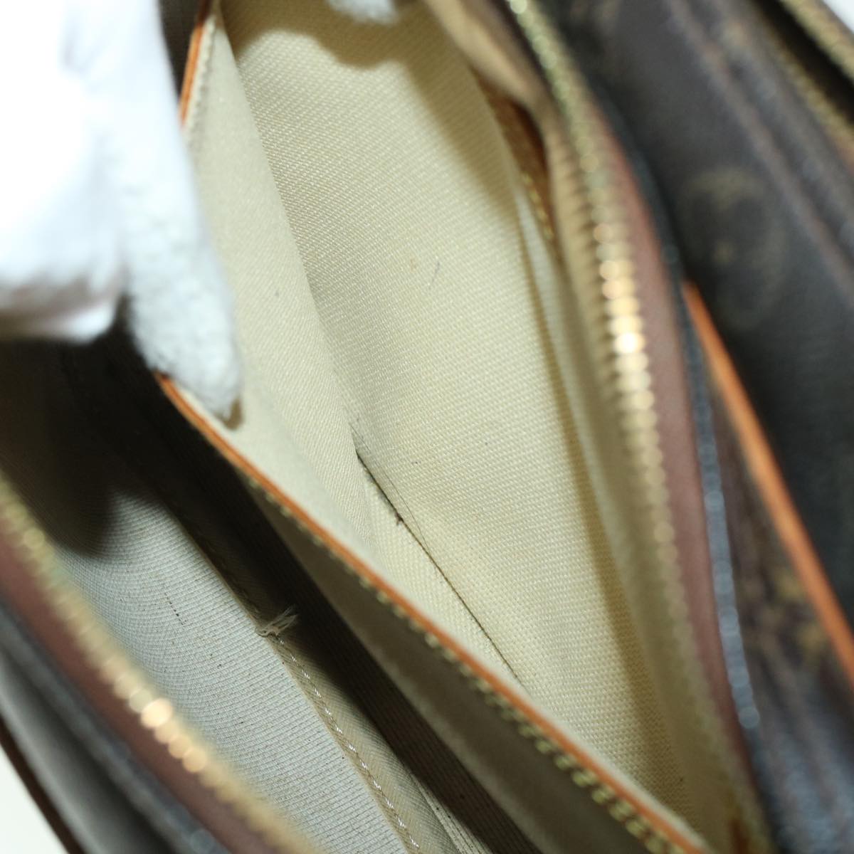 LOUIS VUITTON Monogram Reporter PM Shoulder Bag M45254 LV 45218