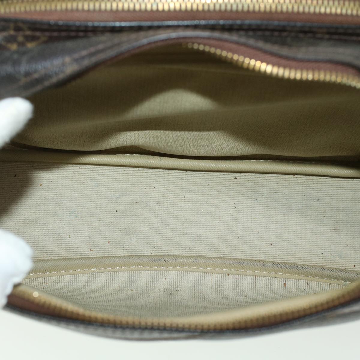 LOUIS VUITTON Monogram Reporter PM Shoulder Bag M45254 LV 45218