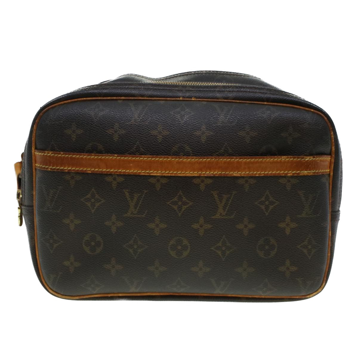 LOUIS VUITTON Monogram Reporter PM Shoulder Bag M45254 LV 45218