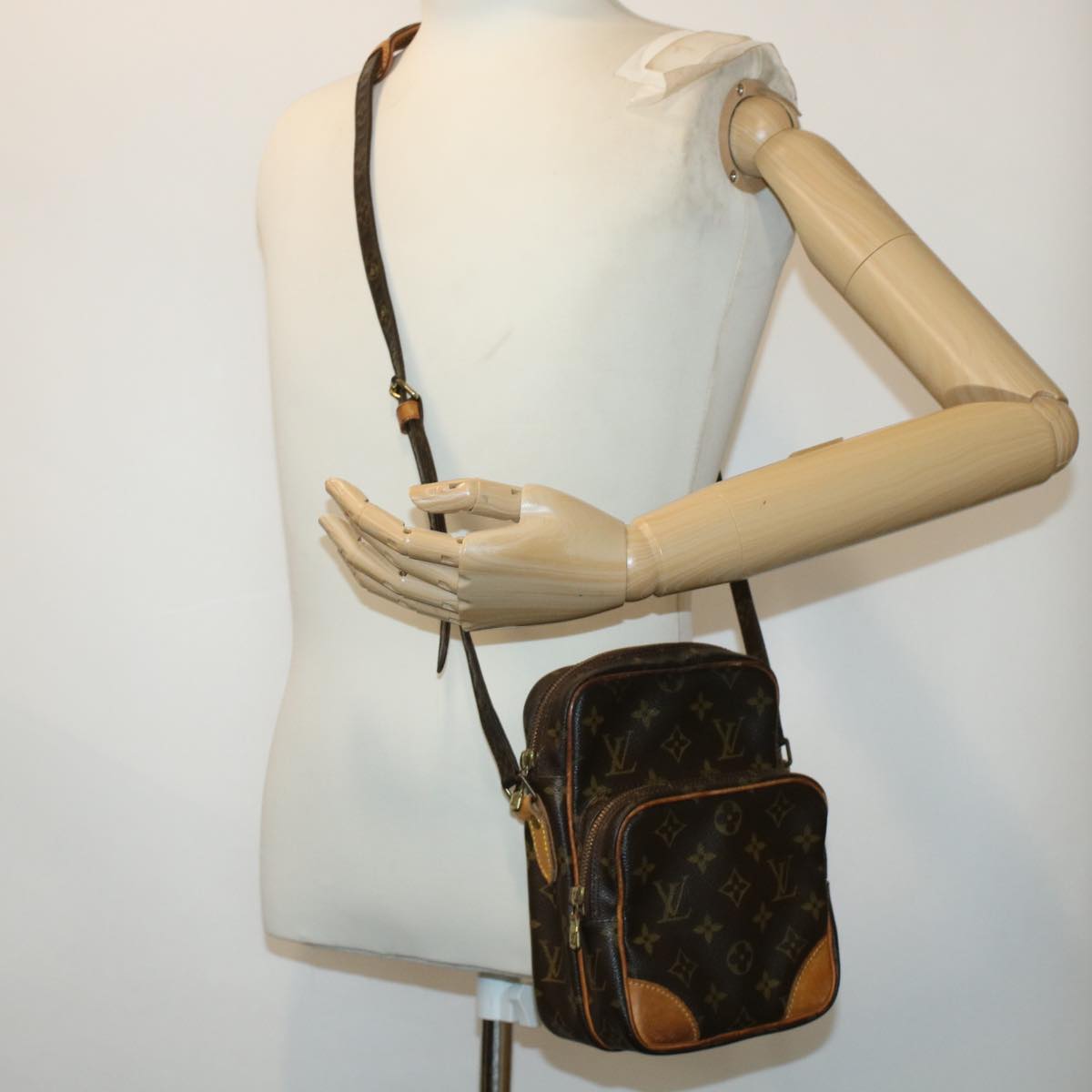 LOUIS VUITTON Monogram Amazon Shoulder Bag M45236 LV 45220