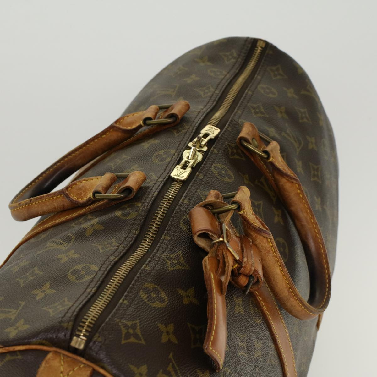LOUIS VUITTON Monogram Keepall 45 Boston Bag Vintage M41428 LV 45224