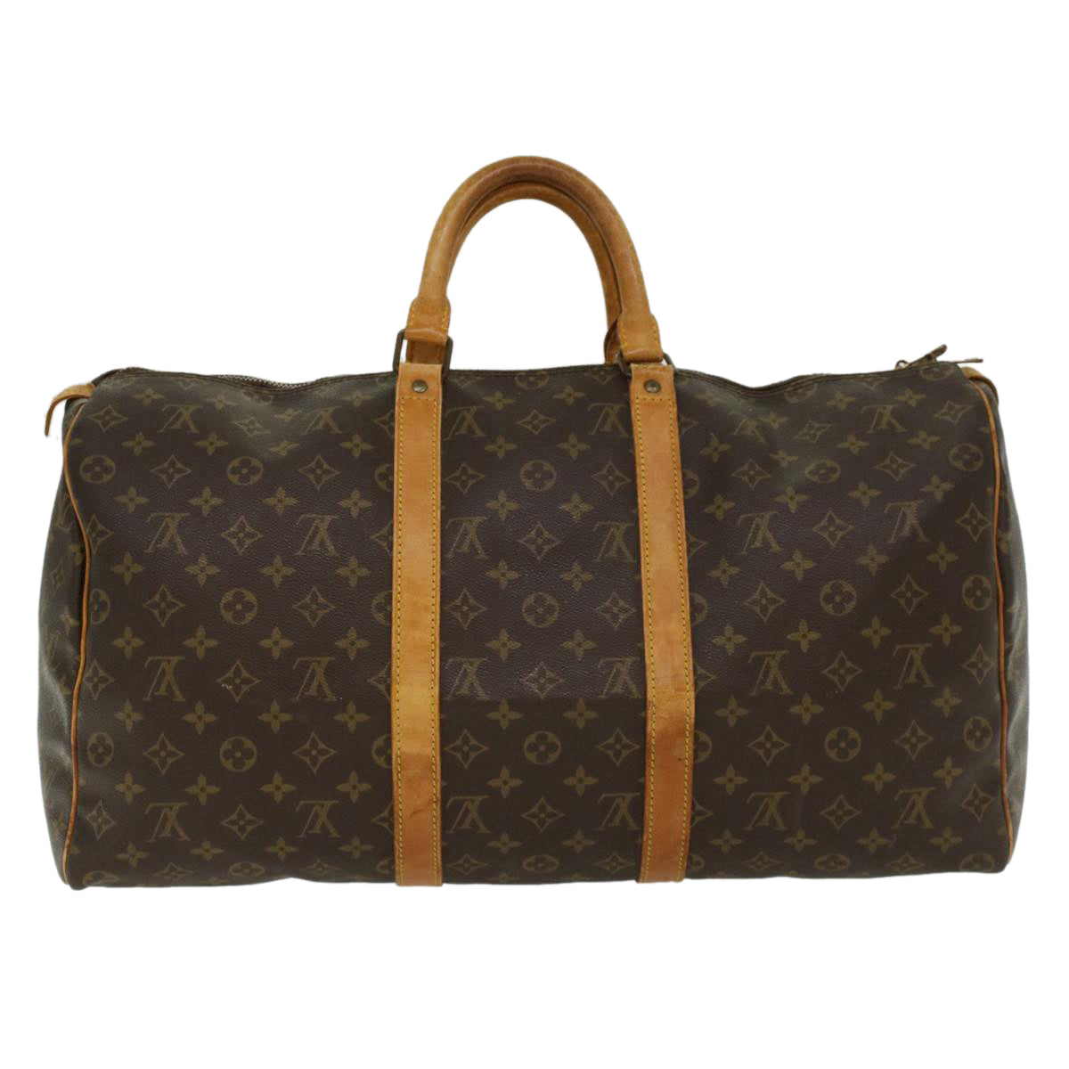 LOUIS VUITTON Monogram Keepall 50 Boston Bag M41426 LV 45225