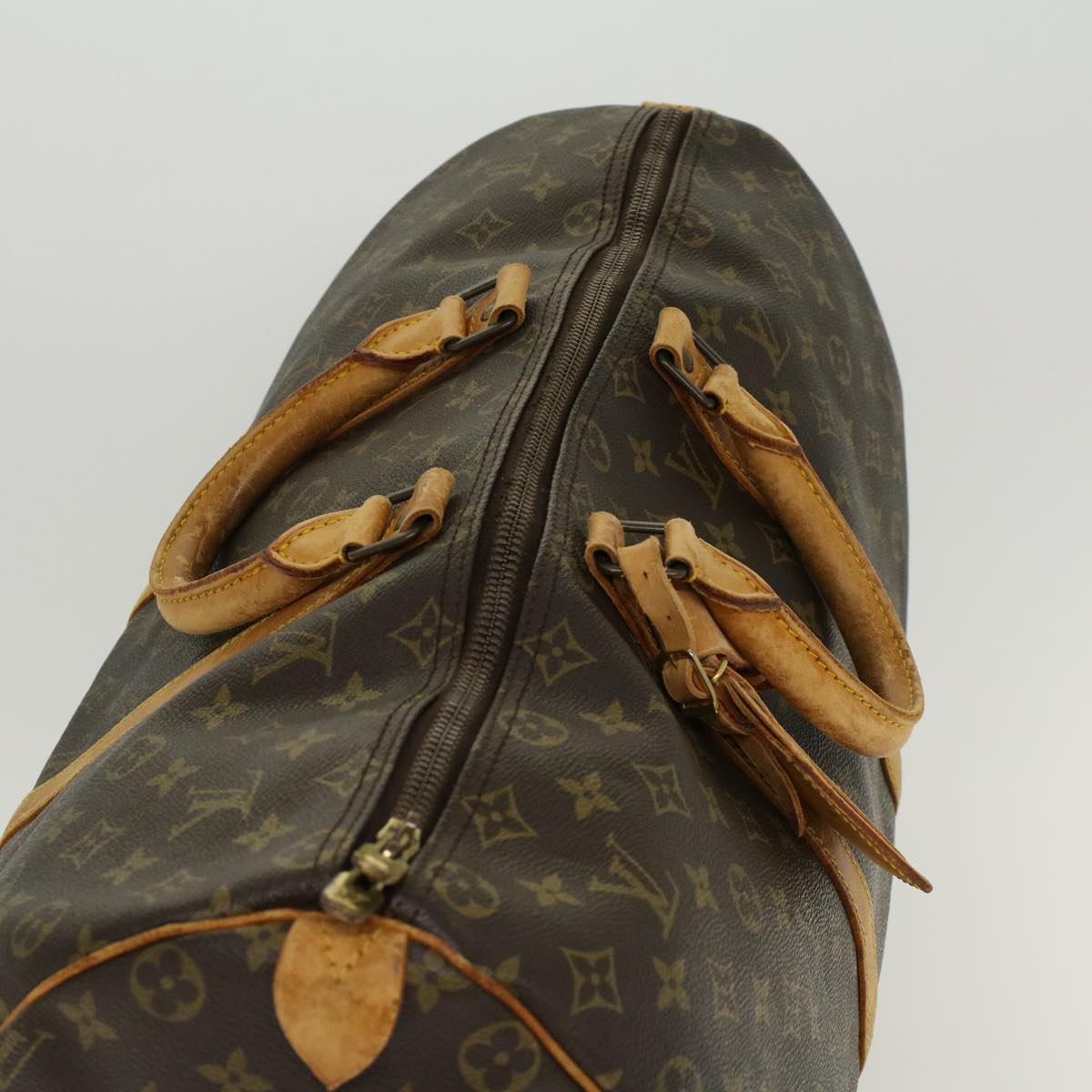 LOUIS VUITTON Monogram Keepall 50 Boston Bag M41426 LV 45225
