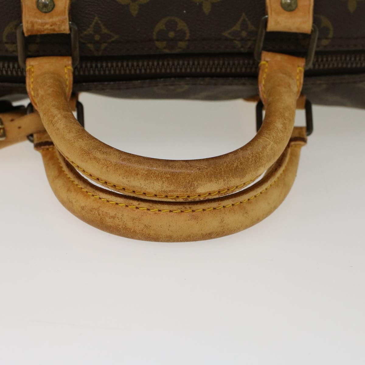 LOUIS VUITTON Monogram Keepall 50 Boston Bag M41426 LV 45225