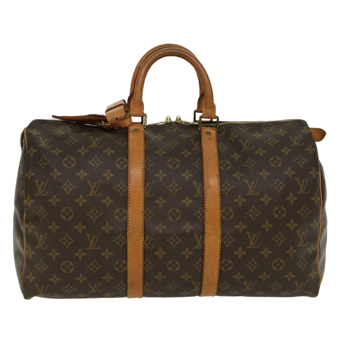 LOUIS VUITTON Monogram Keepall 45 Boston Bag M41428 LV 45226