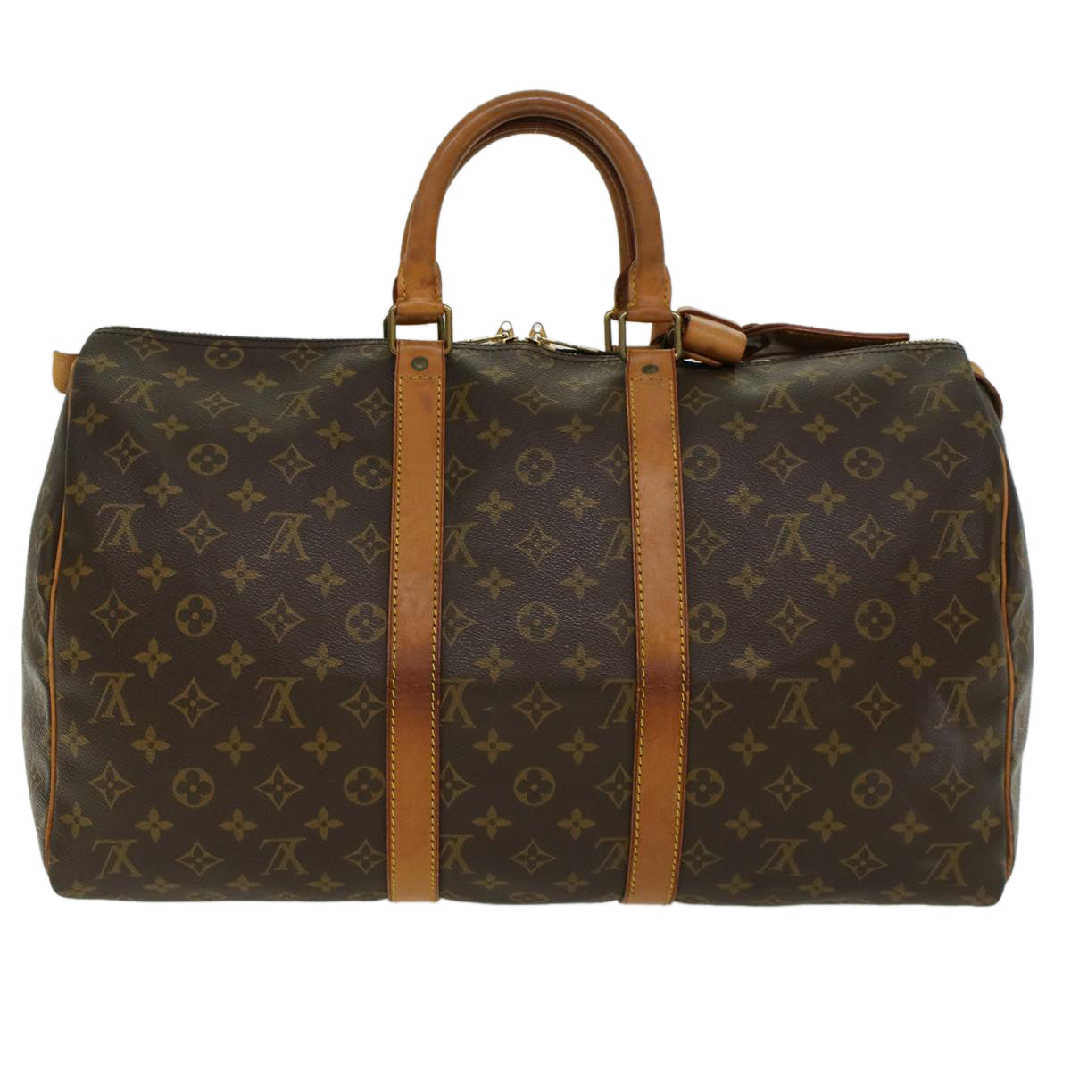 LOUIS VUITTON Monogram Keepall 45 Boston Bag M41428 LV 45226