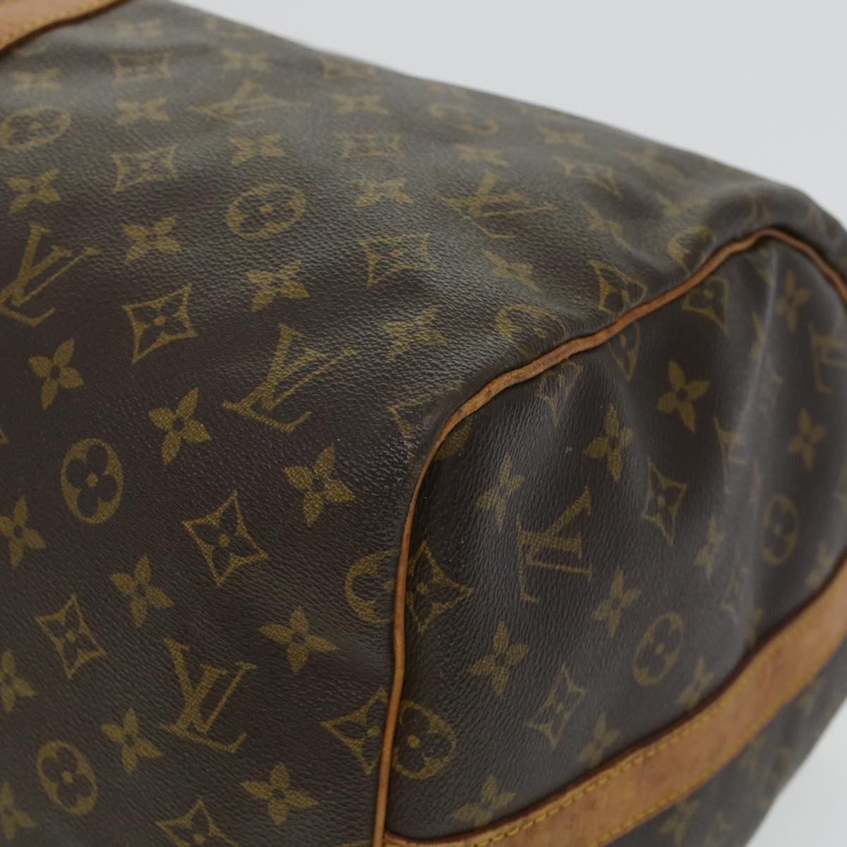 LOUIS VUITTON Monogram Keepall Bandouliere 55 Boston Bag M41414 LV 45230