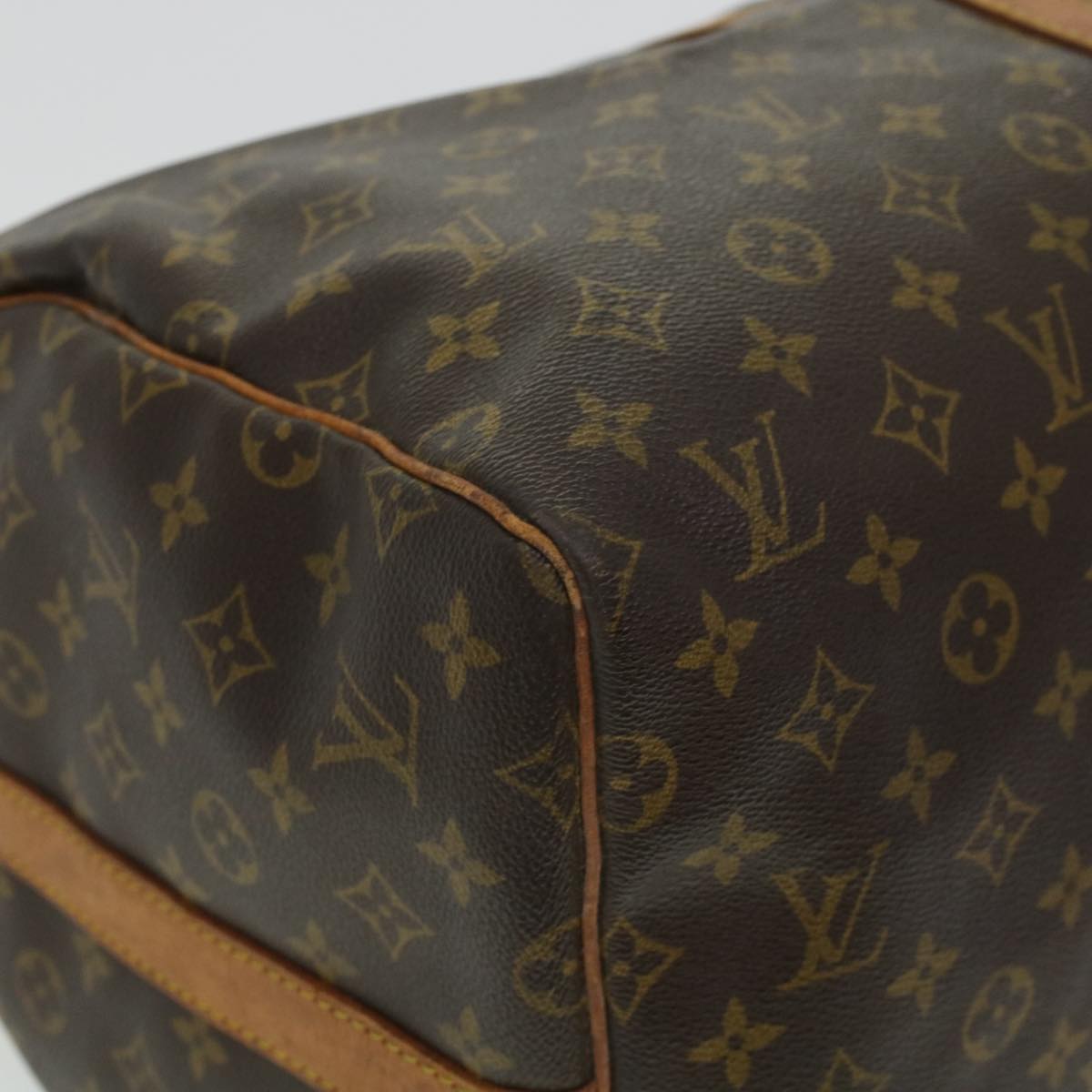 LOUIS VUITTON Monogram Keepall Bandouliere 55 Boston Bag M41414 LV 45230