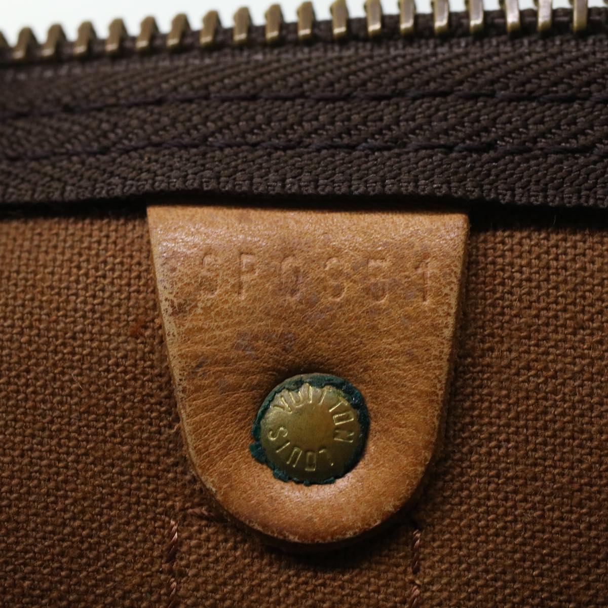 LOUIS VUITTON Monogram Keepall Bandouliere 55 Boston Bag M41414 LV 45230