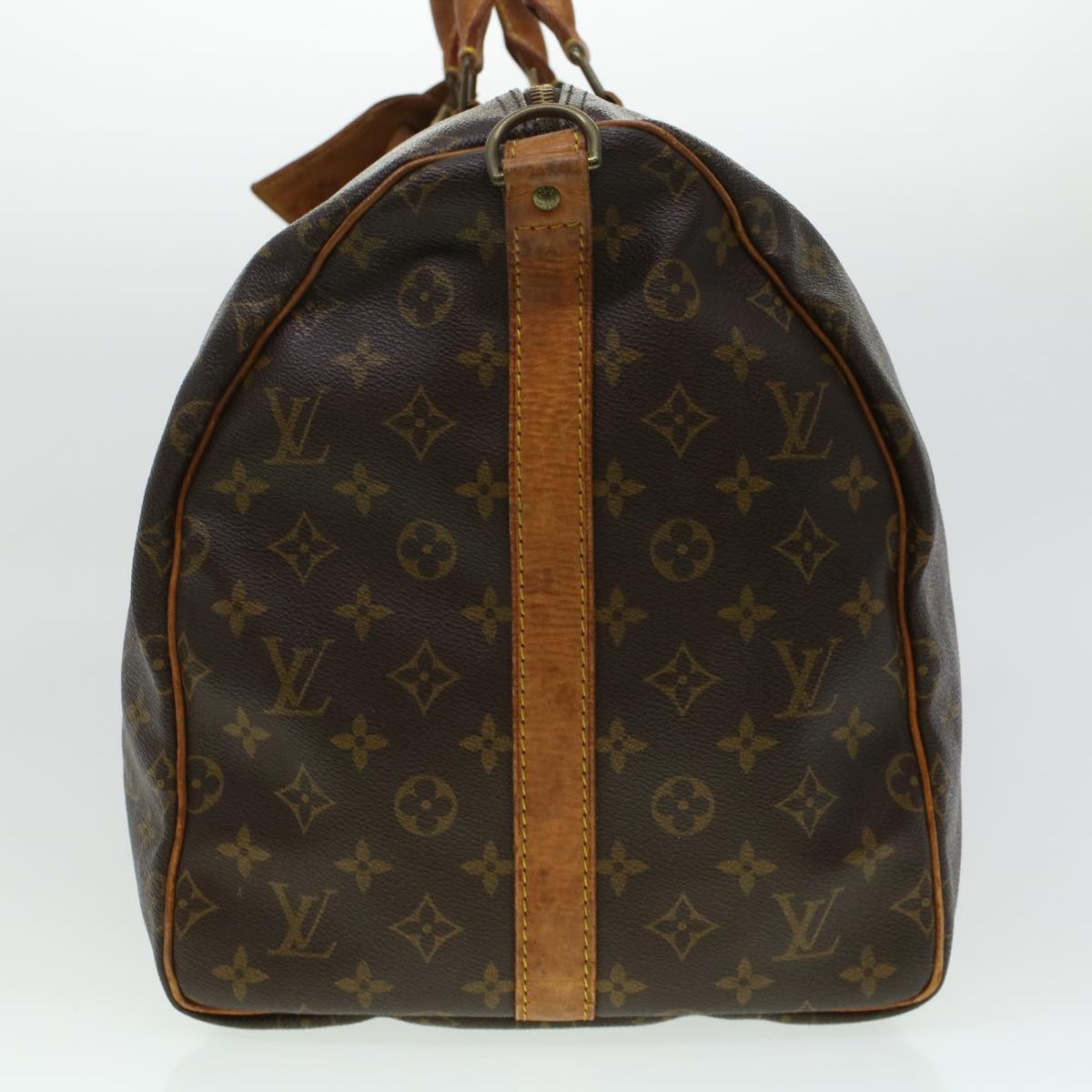LOUIS VUITTON Monogram Keepall Bandouliere 55 Boston Bag M41414 LV 45230