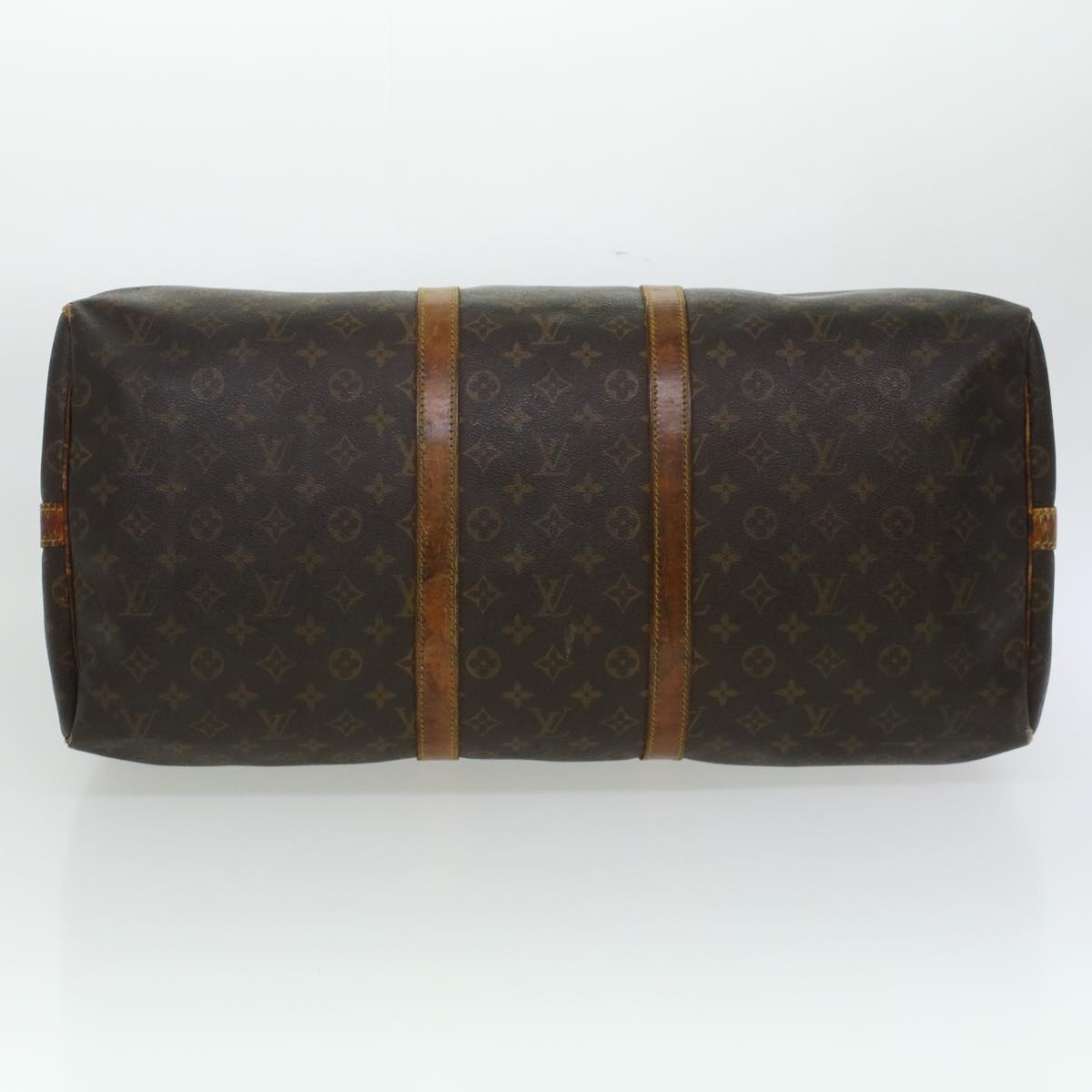LOUIS VUITTON Monogram Keepall Bandouliere 55 Boston Bag M41414 LV 45231