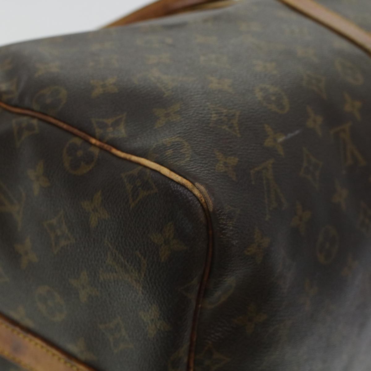LOUIS VUITTON Monogram Keepall Bandouliere 55 Boston Bag M41414 LV 45231