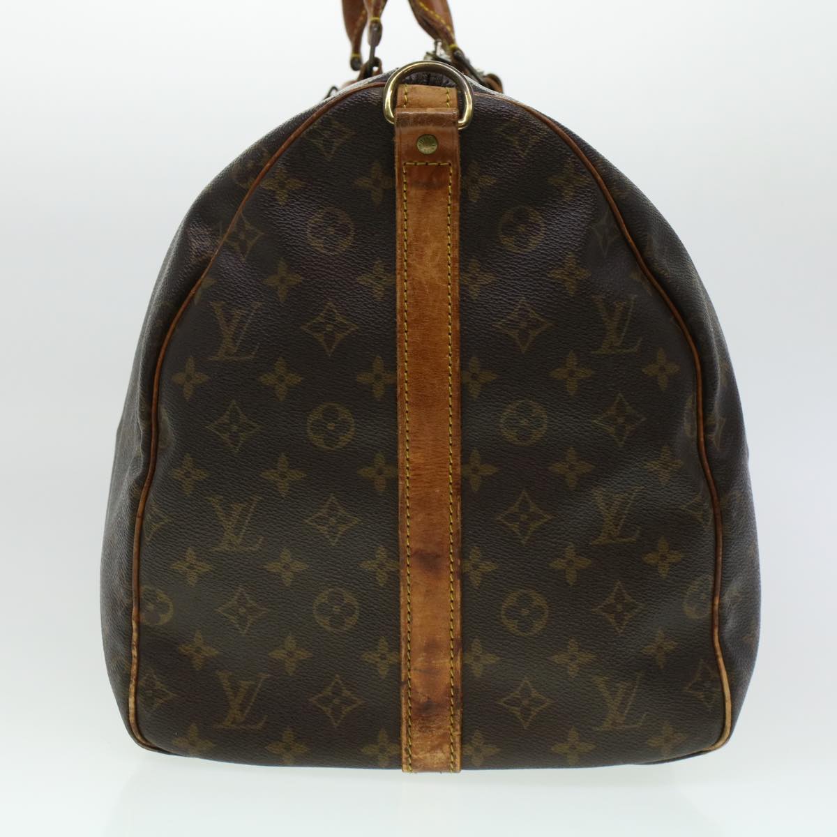 LOUIS VUITTON Monogram Keepall Bandouliere 55 Boston Bag M41414 LV 45231