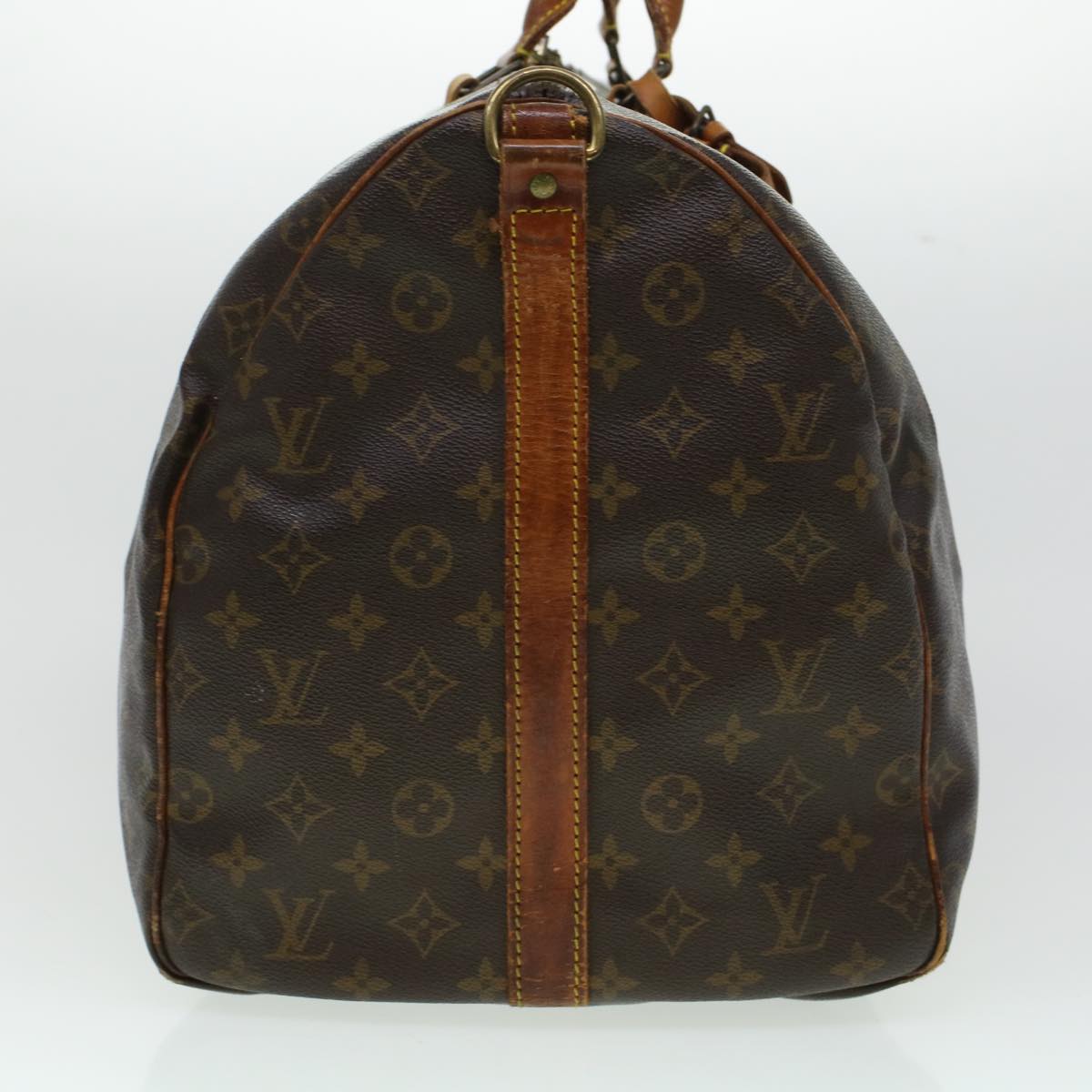 LOUIS VUITTON Monogram Keepall Bandouliere 55 Boston Bag M41414 LV 45231