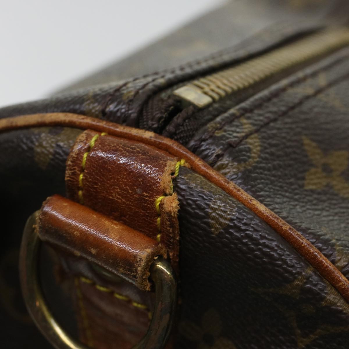 LOUIS VUITTON Monogram Keepall Bandouliere 55 Boston Bag M41414 LV 45231