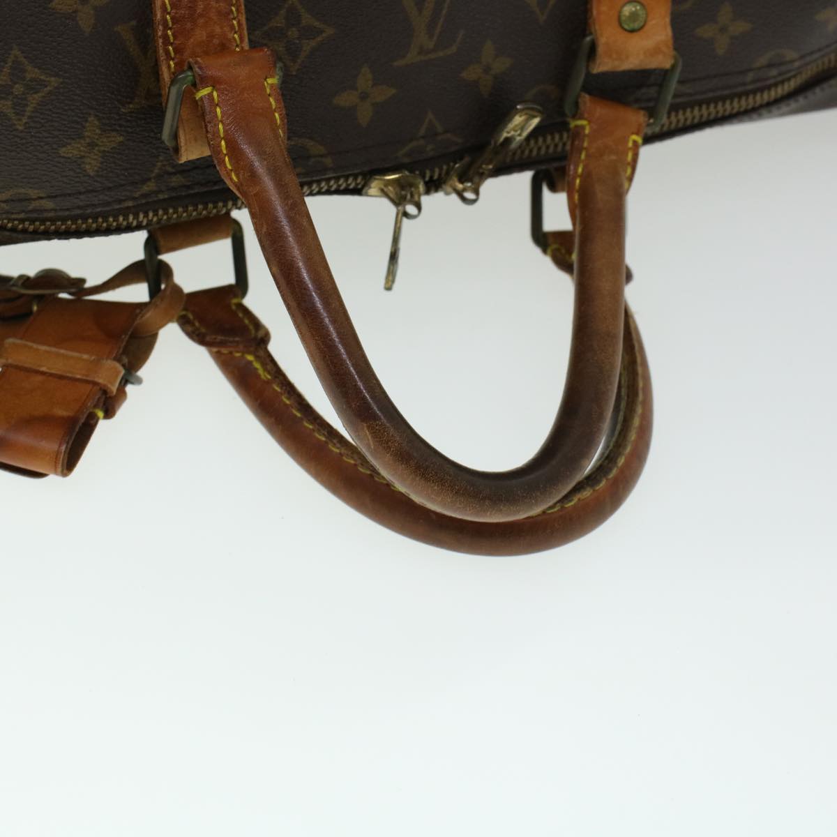 LOUIS VUITTON Monogram Keepall Bandouliere 55 Boston Bag M41414 LV 45231