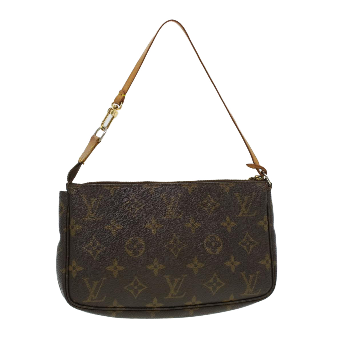 LOUIS VUITTON Monogram Pochette Accessoires Pouch M51980 LV 45233