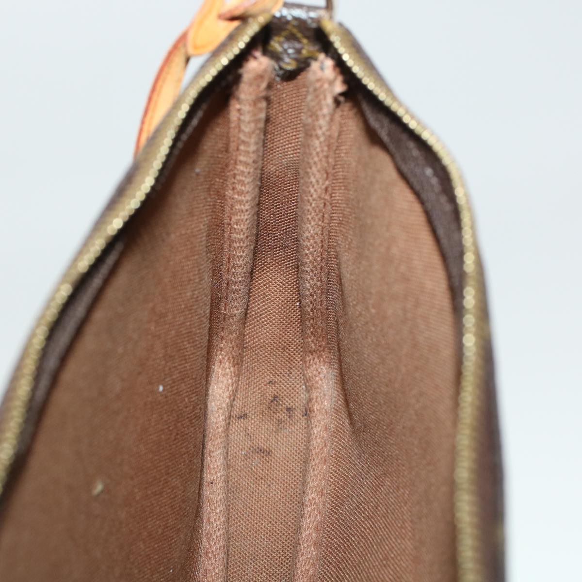 LOUIS VUITTON Monogram Pochette Accessoires Pouch M51980 LV 45233