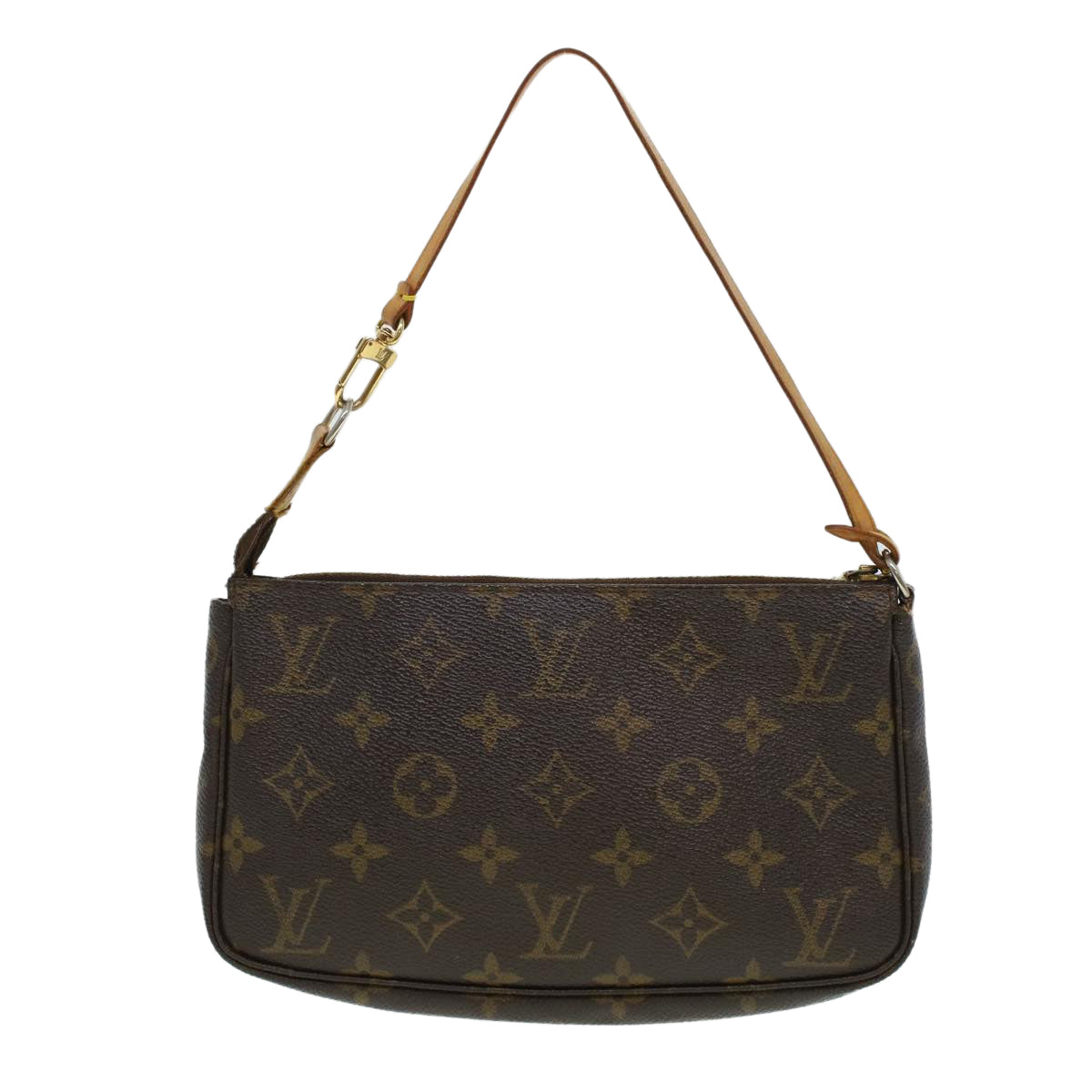 LOUIS VUITTON Monogram Pochette Accessoires Pouch M51980 LV 45233
