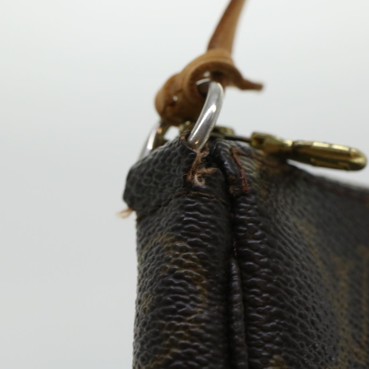 LOUIS VUITTON Monogram Pochette Accessoires Pouch M51980 LV 45233