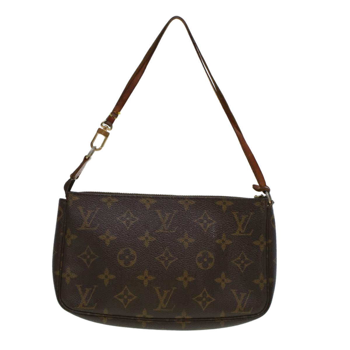 LOUIS VUITTON Monogram Pochette Accessoires Pouch M51980 LV 45235
