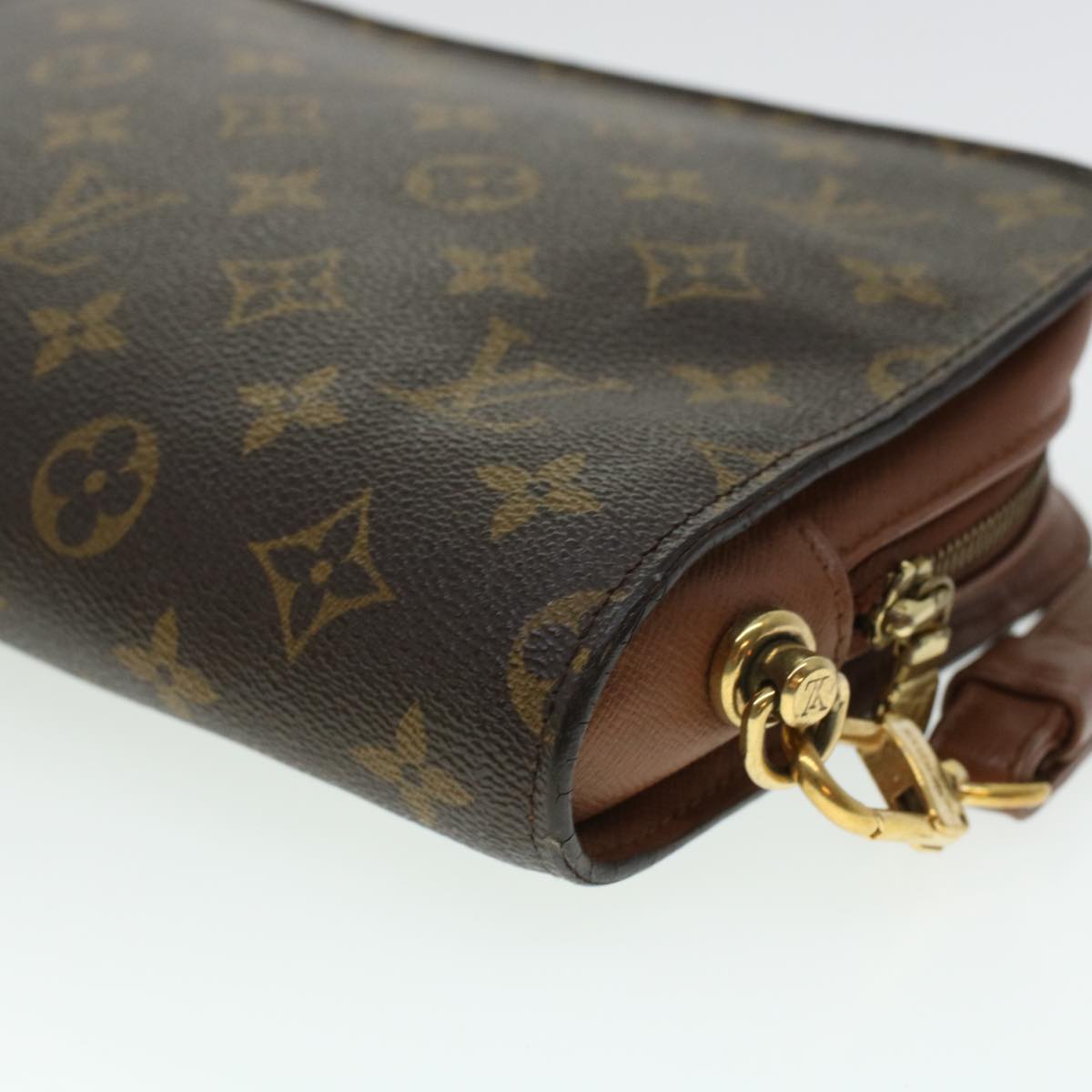 LOUIS VUITTON Monogram Orsay Clutch Bag M51790 LV 45236
