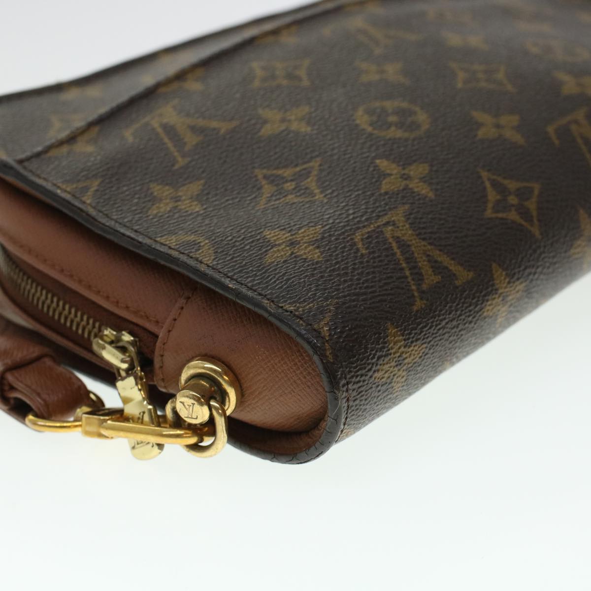 LOUIS VUITTON Monogram Orsay Clutch Bag M51790 LV 45236