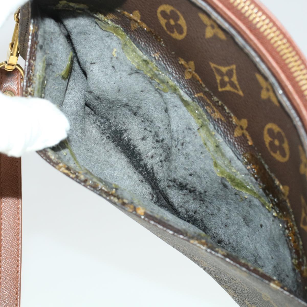 LOUIS VUITTON Monogram Orsay Clutch Bag M51790 LV 45236