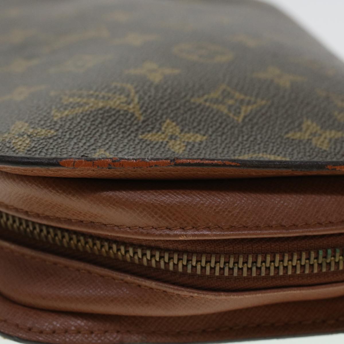 LOUIS VUITTON Monogram Orsay Clutch Bag M51790 LV 45236