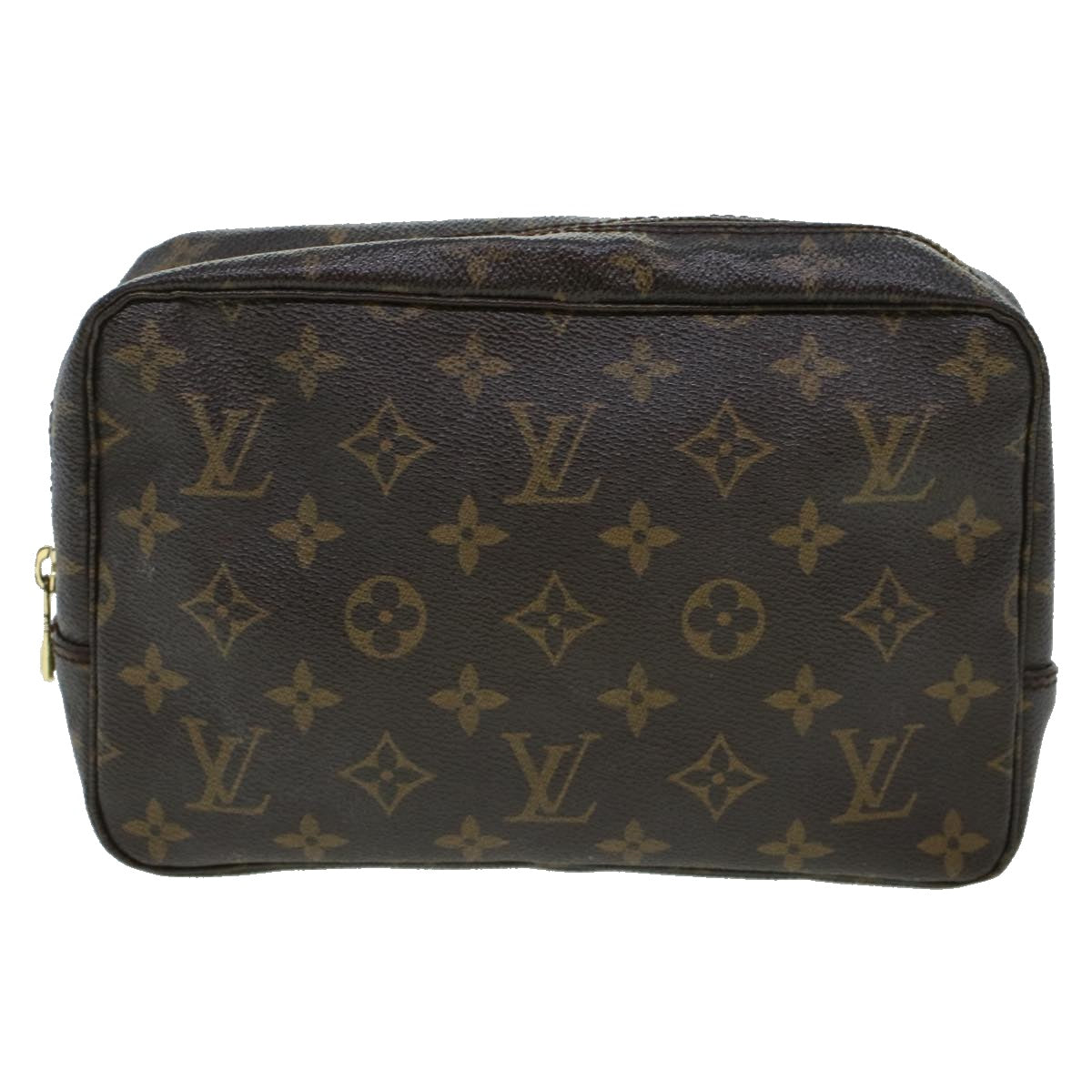LOUIS VUITTON Monogram Trousse Toilette 23 Clutch Bag M47524 LV 45237
