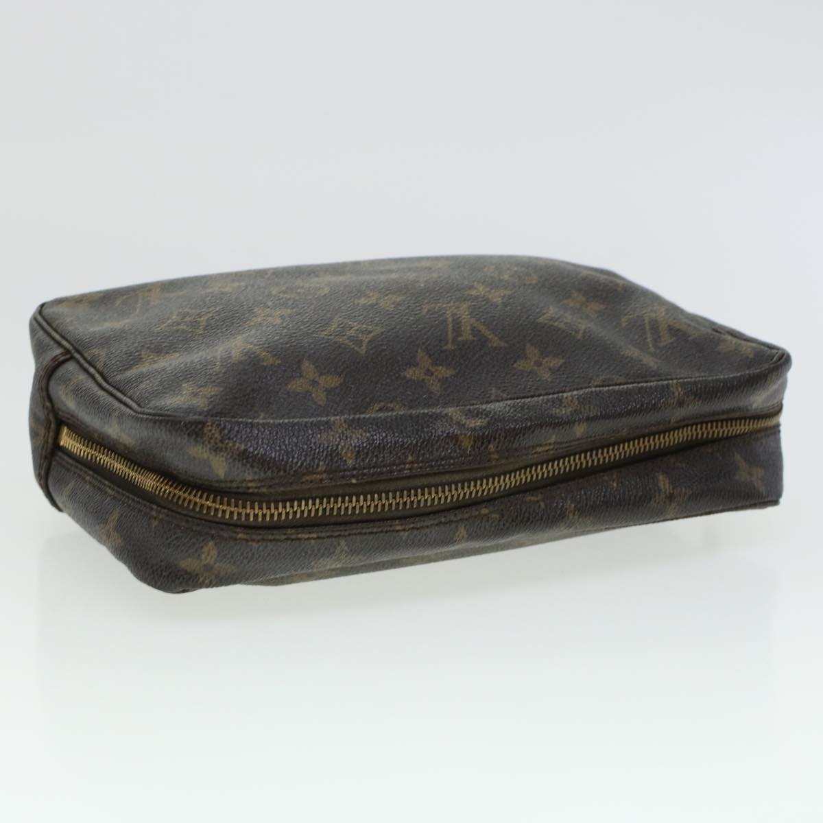 LOUIS VUITTON Monogram Trousse Toilette 23 Clutch Bag M47524 LV 45237